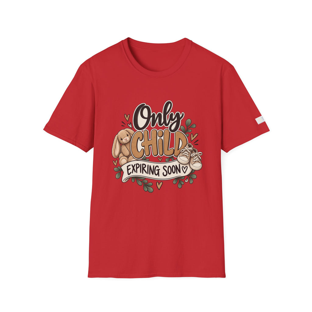 Only Child Expiring Soon T-Shirt | Pregnancy Announcement Shirt | Big Brother Big Sister Reveal Tee