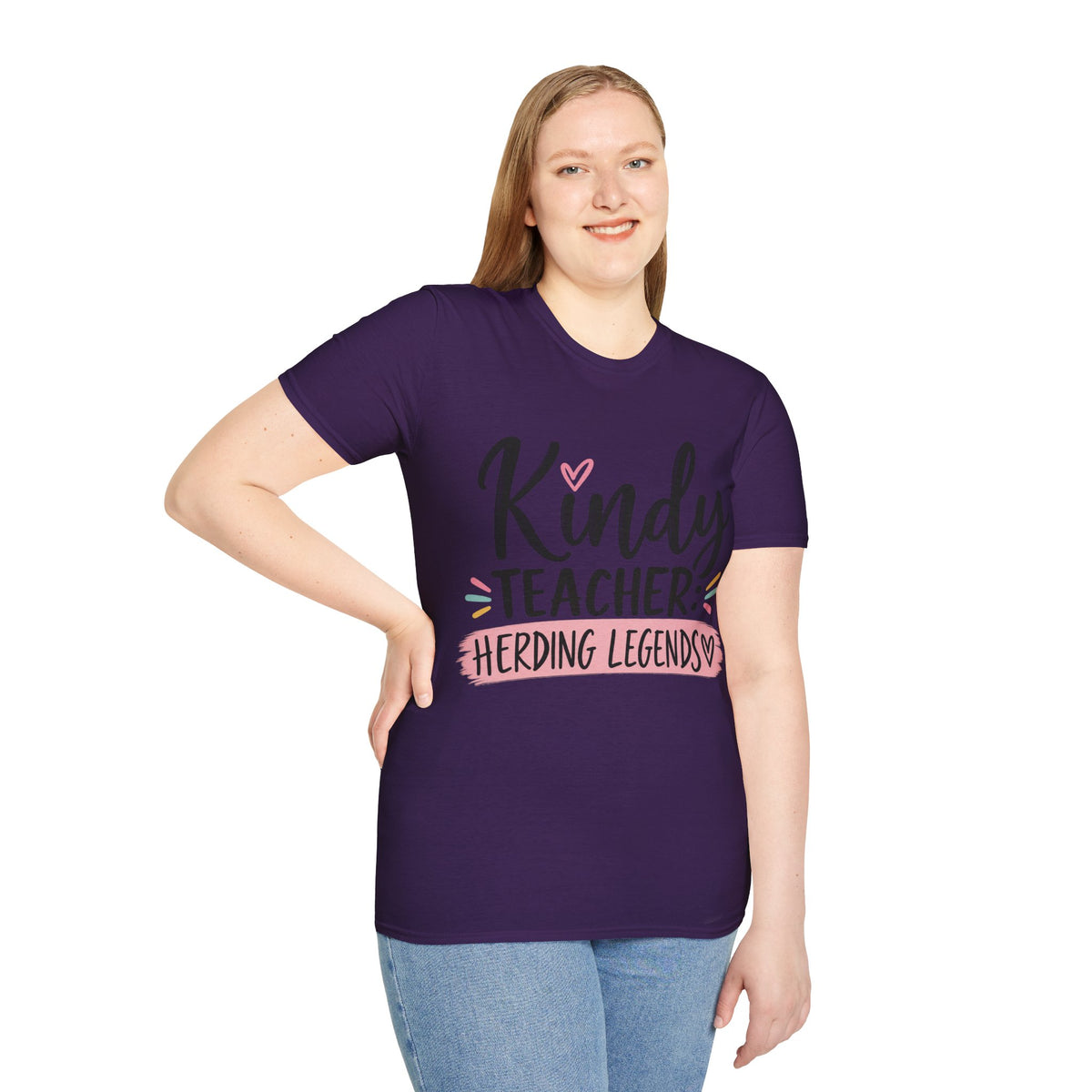 Kindy Teacher T-Shirt | Herding Legends Teacher Tee | Funny Early Childhood Educator Gift