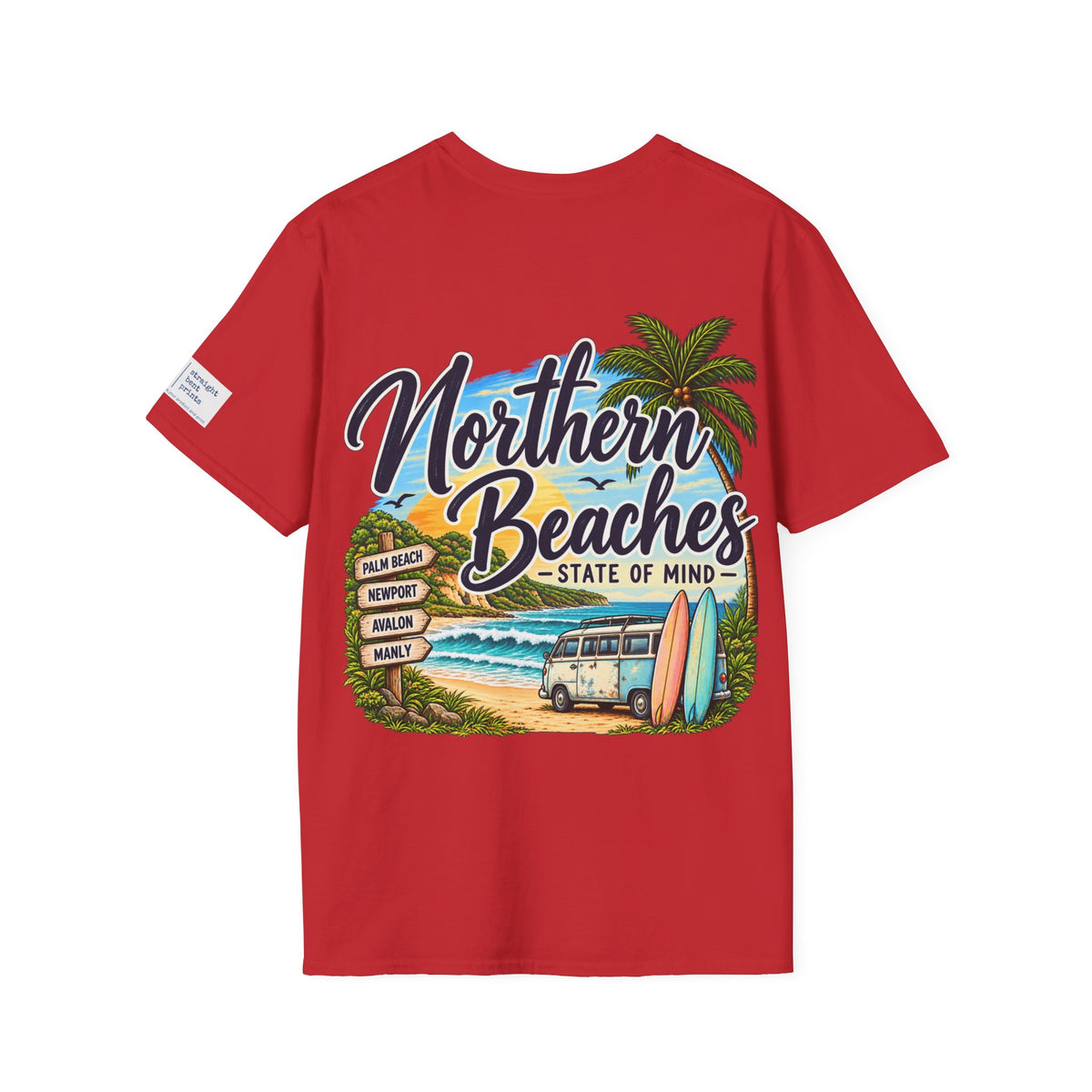 Northern Beaches T-Shirt | Sydney Beach Gift | Palm Beach Avalon Manly Coastal Tee