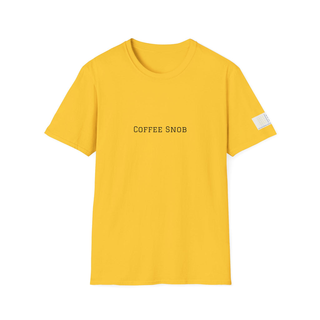 Coffee Snob T-Shirt | Funny Coffee Lover Gift | Coffee Snob Tee for Caffeine Lovers