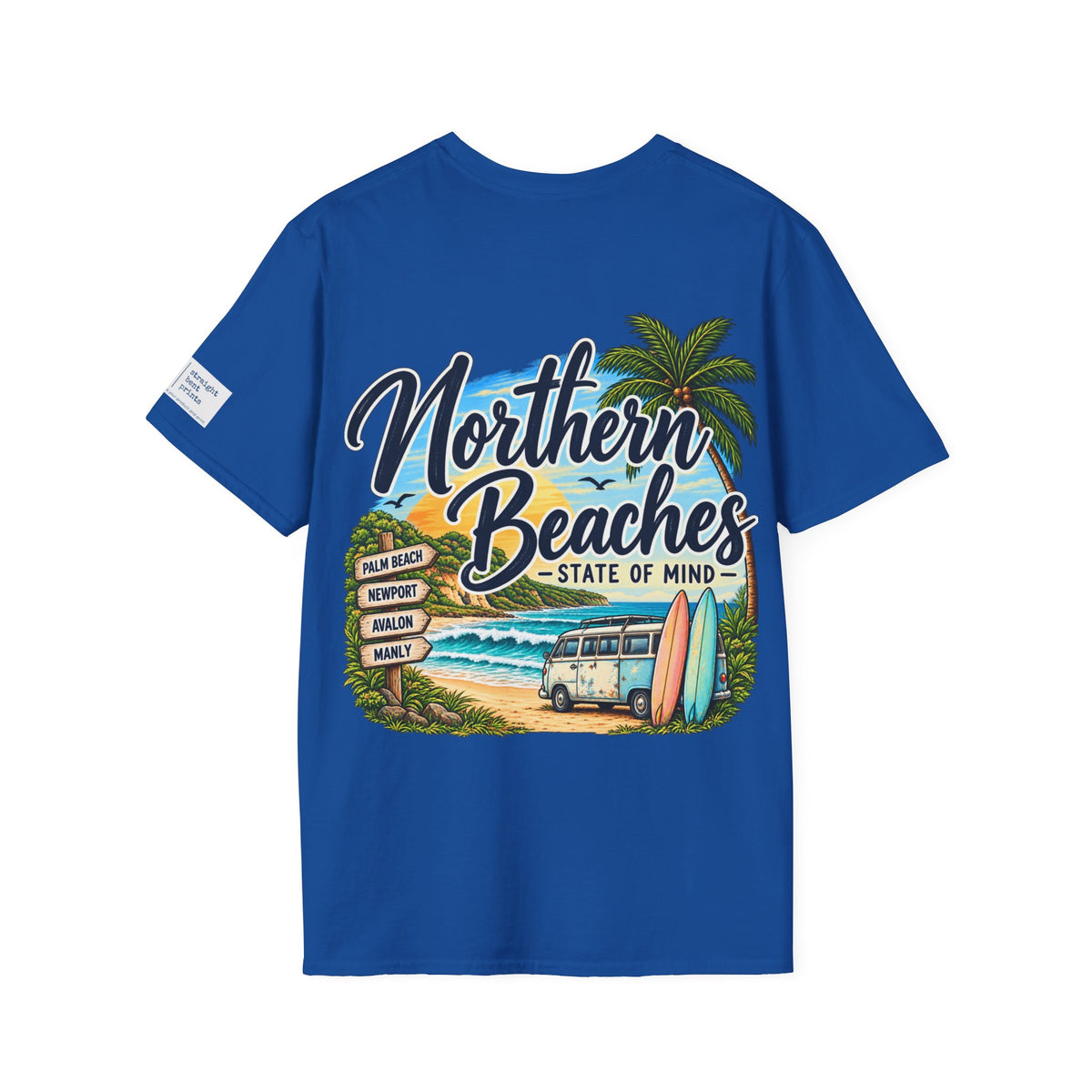 Northern Beaches T-Shirt | Sydney Beach Gift | Palm Beach Avalon Manly Coastal Tee