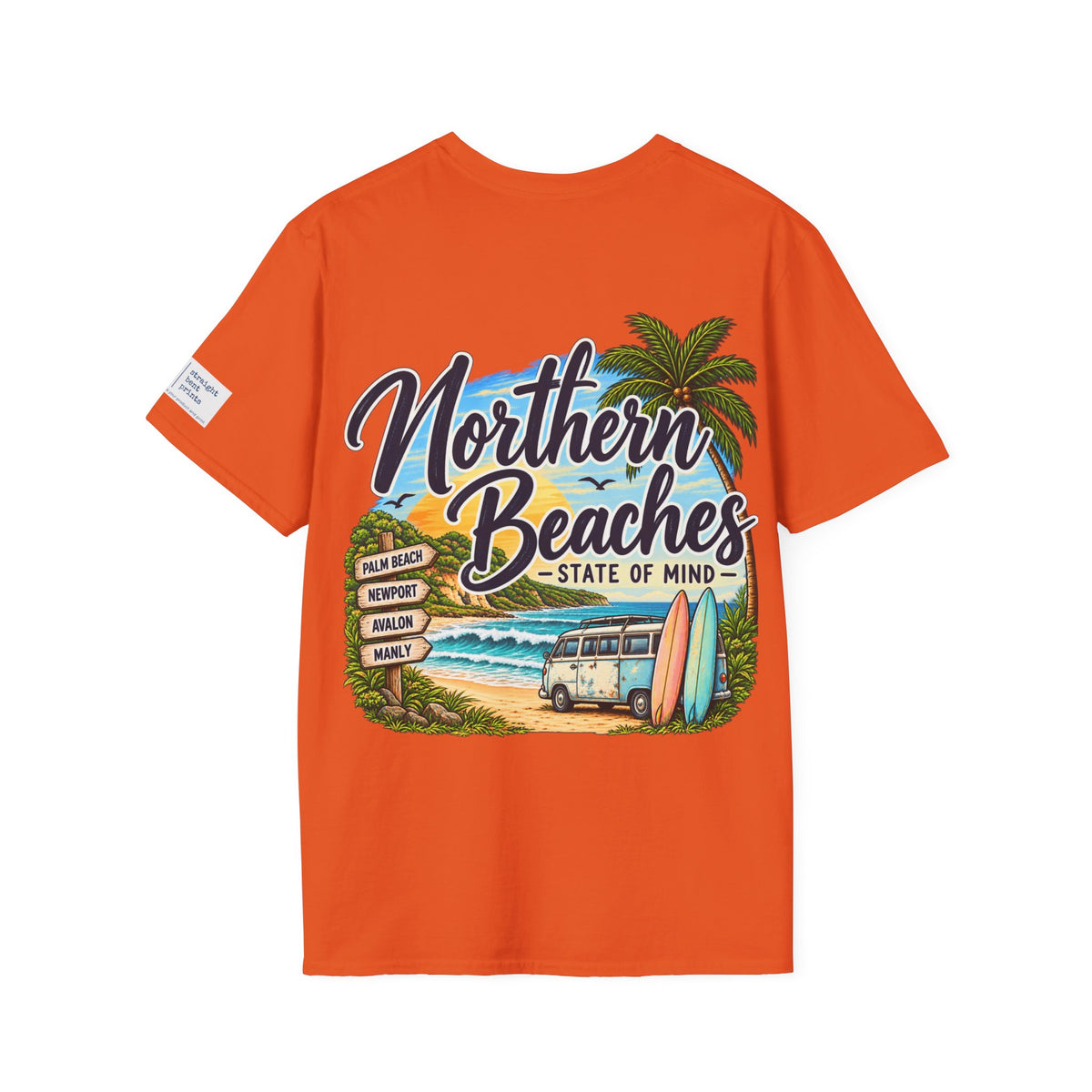 Northern Beaches T-Shirt | Sydney Beach Gift | Palm Beach Avalon Manly Coastal Tee