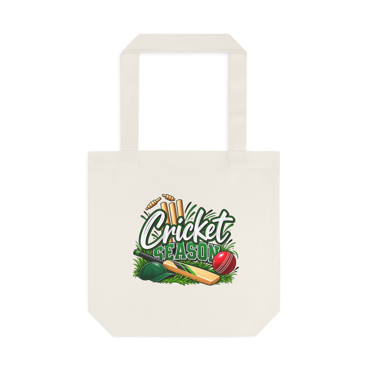 Cricket Season Tote Bag | Cricket Lover Gift | Australian Cricket Bag for Players & Fans