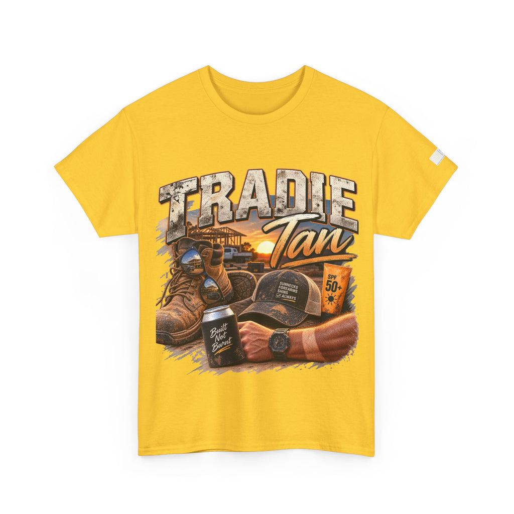 Tradie Tan T-Shirt | Funny Aussie Tradie Gift | Construction Worker Tee
