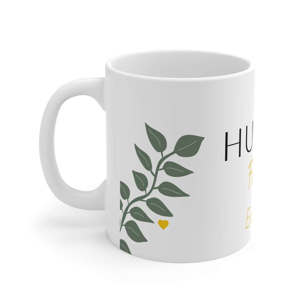 Personalised Wedding Mug | Custom Surname & Wedding Year | Newlywed Gift