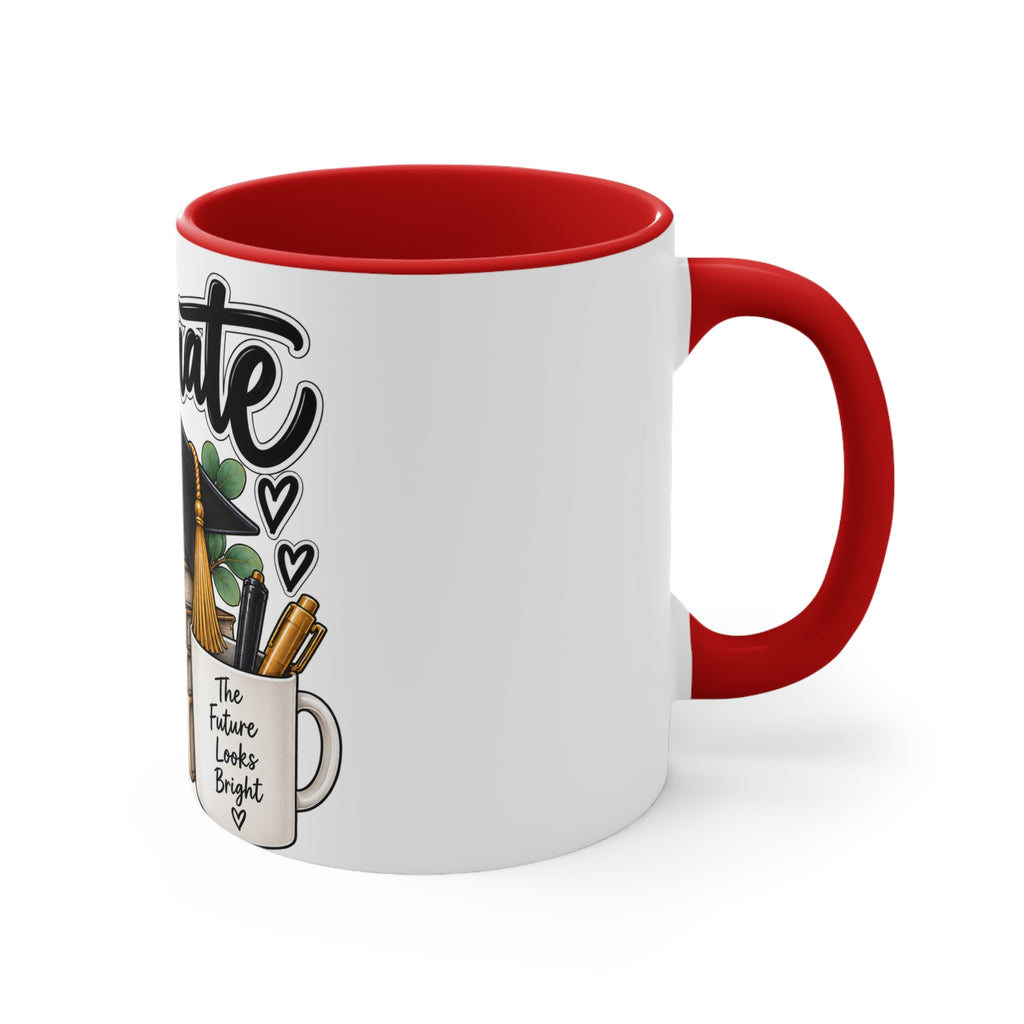 Graduate Mug | Graduation Gift | The Future Looks Bright Coffee Mug | Gift for Graduate