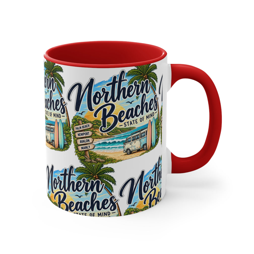 Northern Beaches Mug | Sydney Beach Gift | Palm Beach Avalon Manly Coastal Coffee Mug