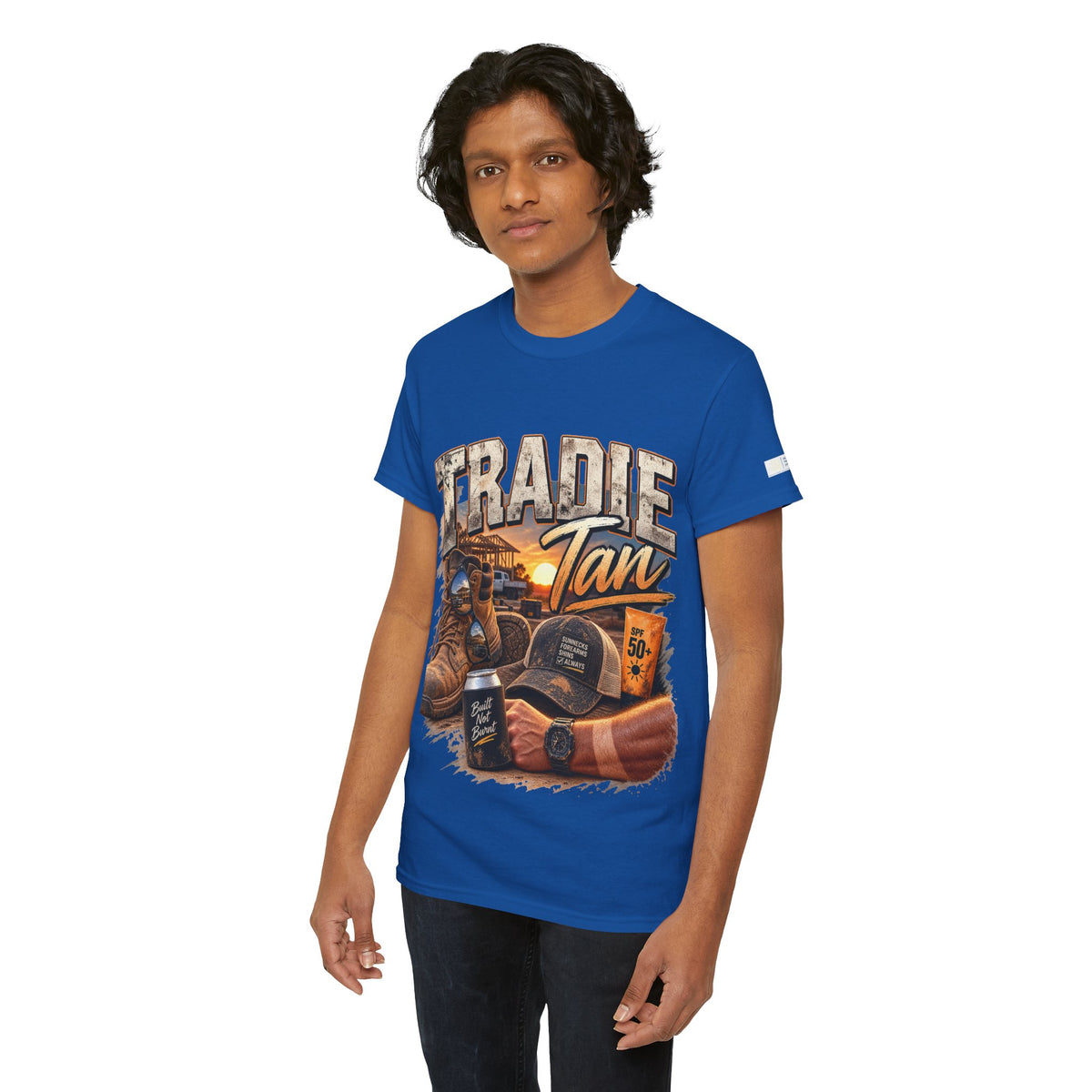 Tradie Tan T-Shirt | Funny Aussie Tradie Gift | Construction Worker Tee