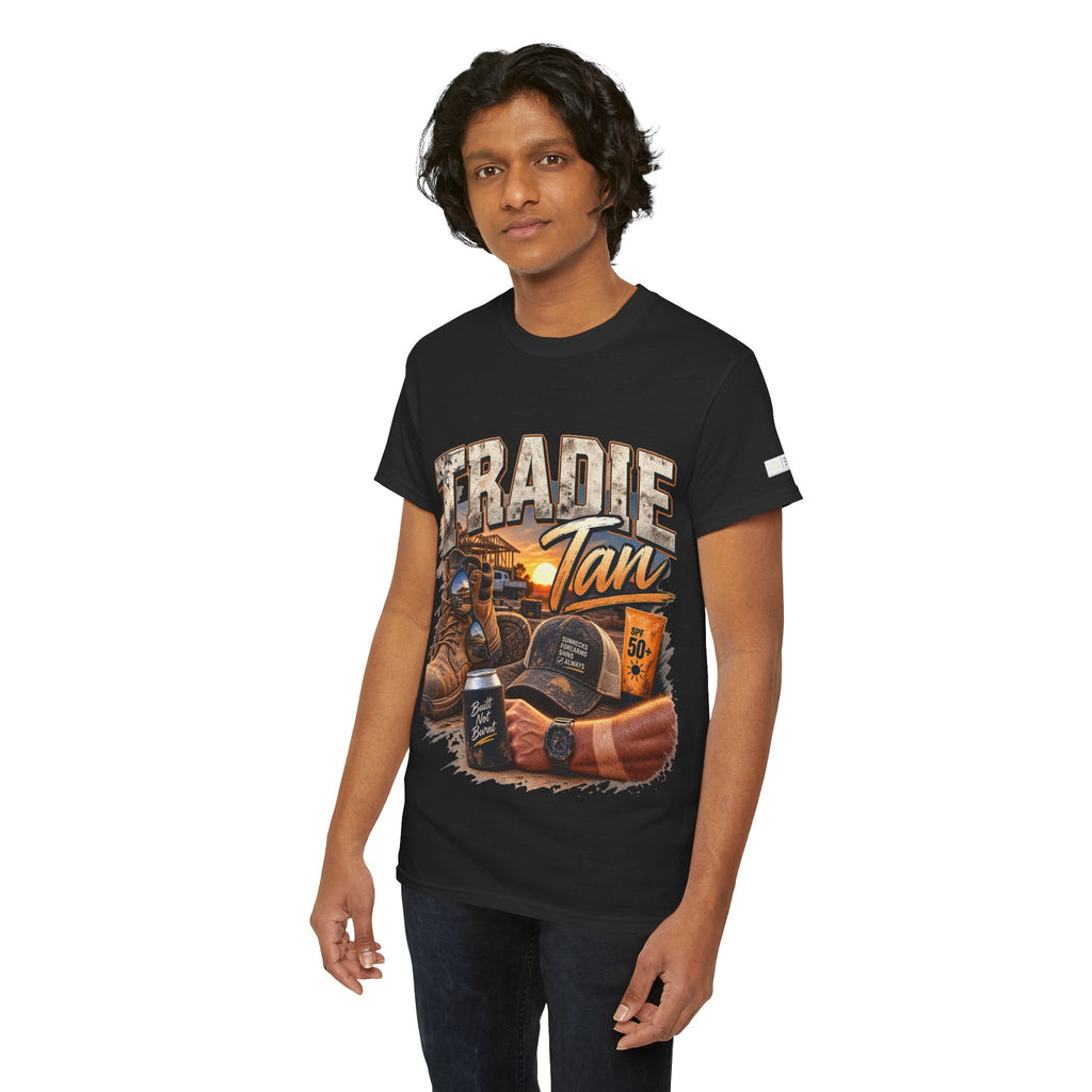Tradie Tan T-Shirt | Funny Aussie Tradie Gift | Construction Worker Tee