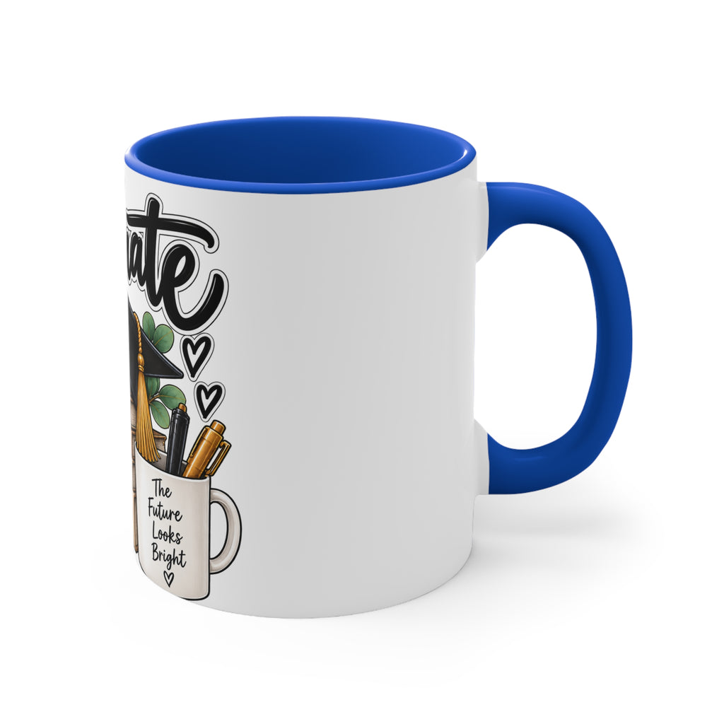 Graduate Mug | Graduation Gift | The Future Looks Bright Coffee Mug | Gift for Graduate