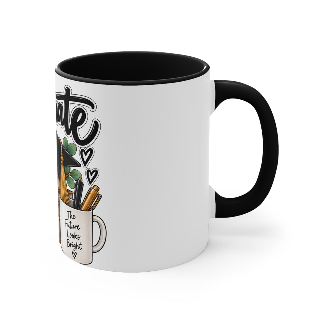 Graduate Mug | Graduation Gift | The Future Looks Bright Coffee Mug | Gift for Graduate