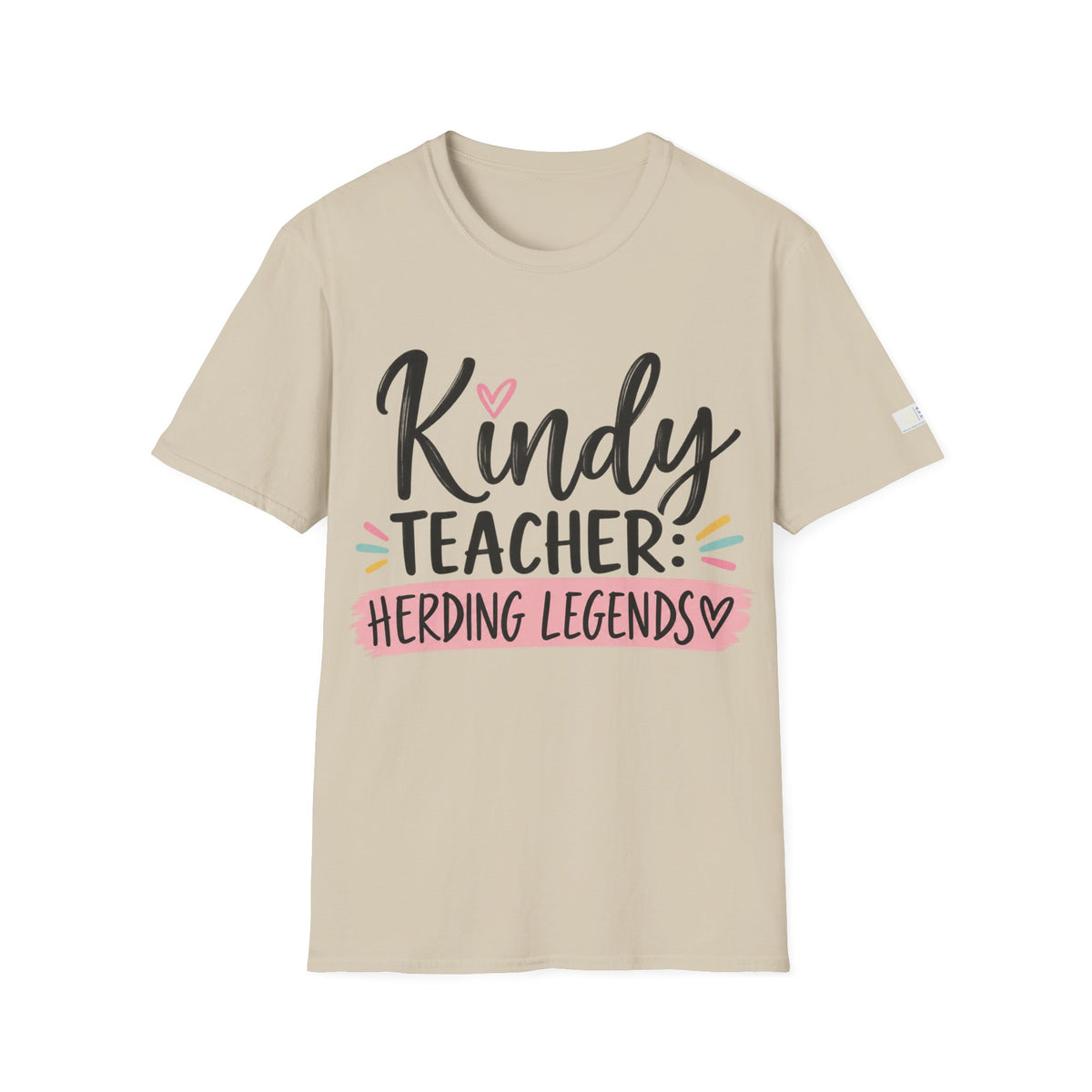 Kindy Teacher T-Shirt | Herding Legends Teacher Tee | Funny Early Childhood Educator Gift