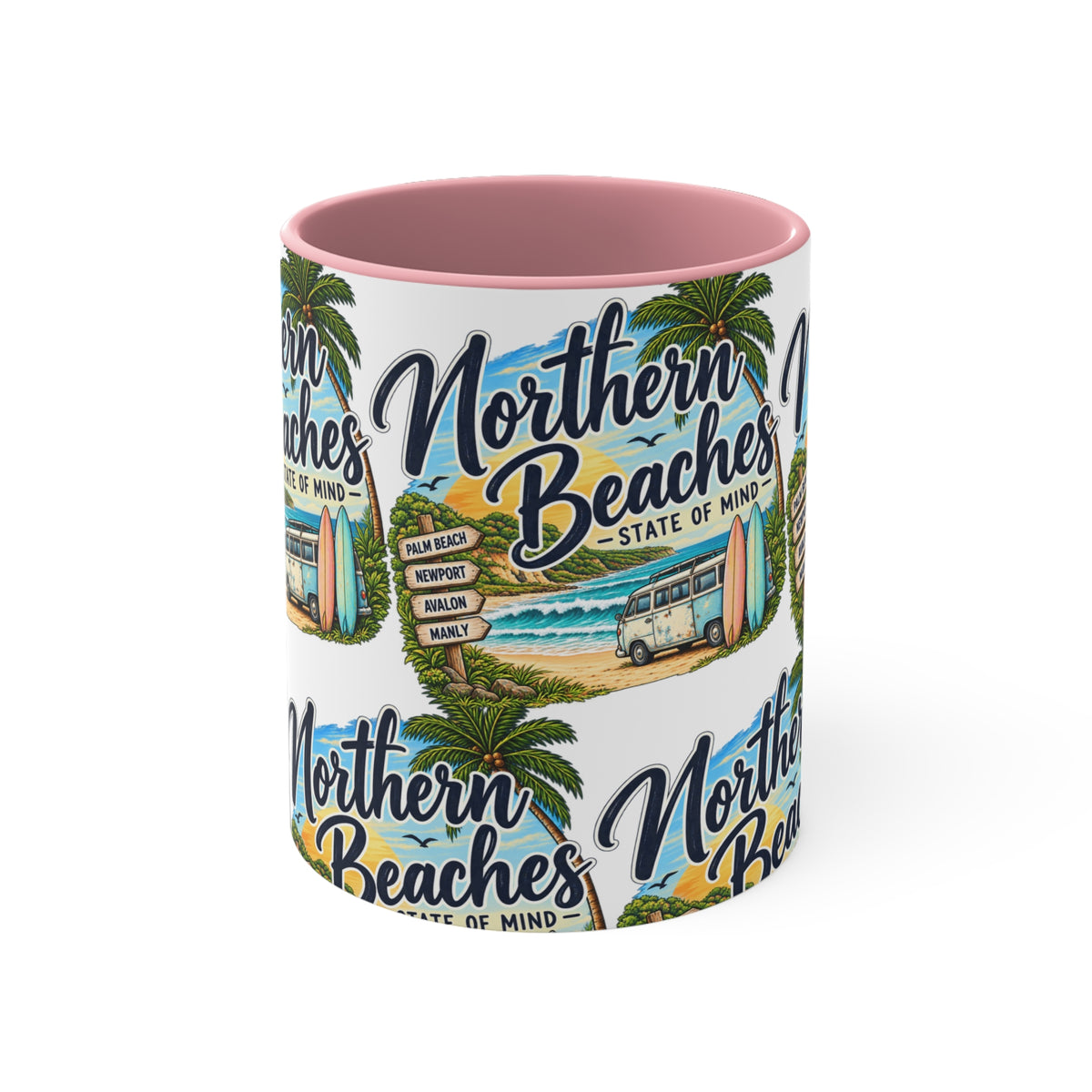 Northern Beaches Mug | Sydney Beach Gift | Palm Beach Avalon Manly Coastal Coffee Mug