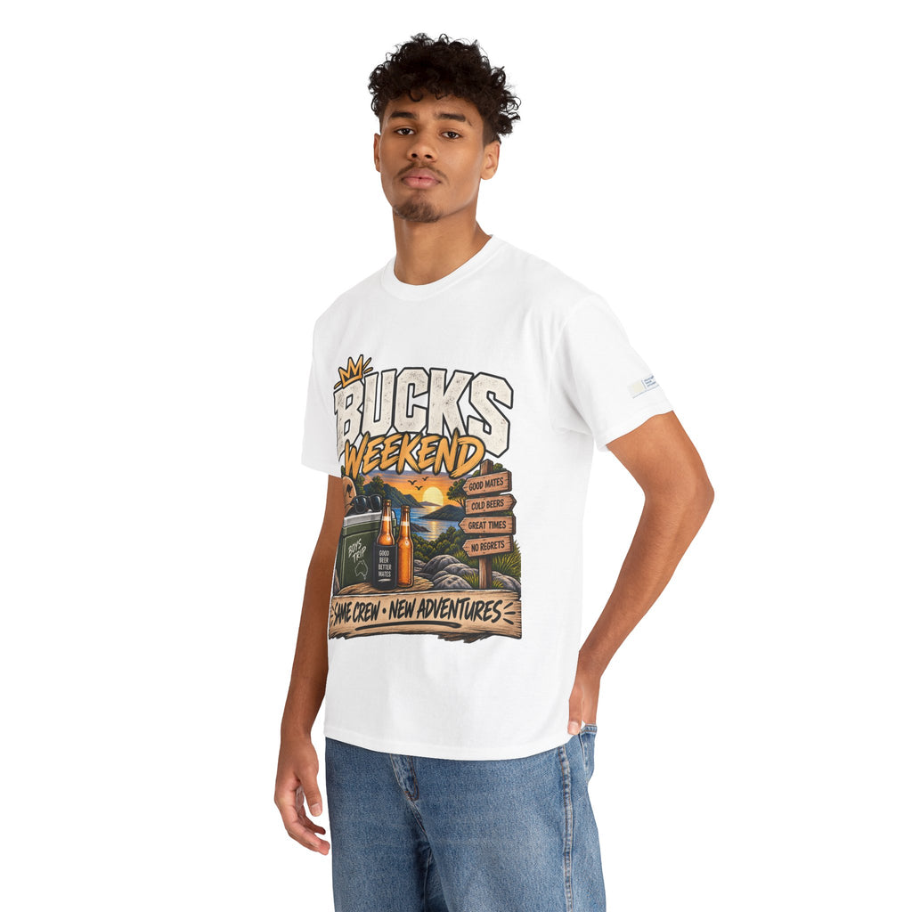 Bucks Weekend T-Shirt | Bucks Party Shirt | Australian Bucks Night Boys Trip Tee