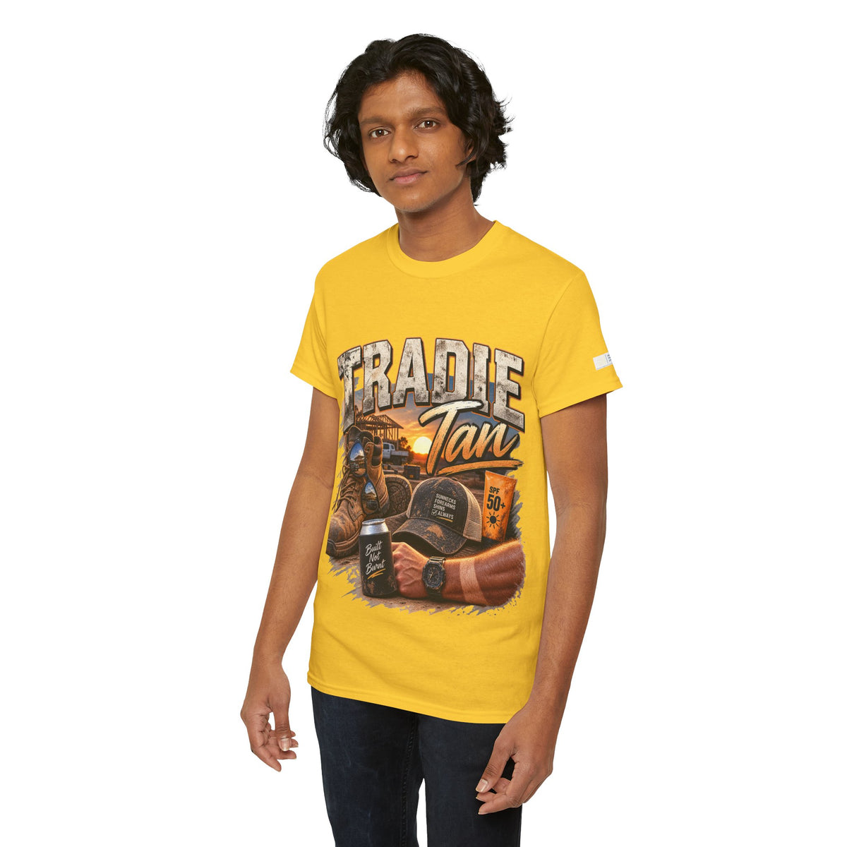 Tradie Tan T-Shirt | Funny Aussie Tradie Gift | Construction Worker Tee