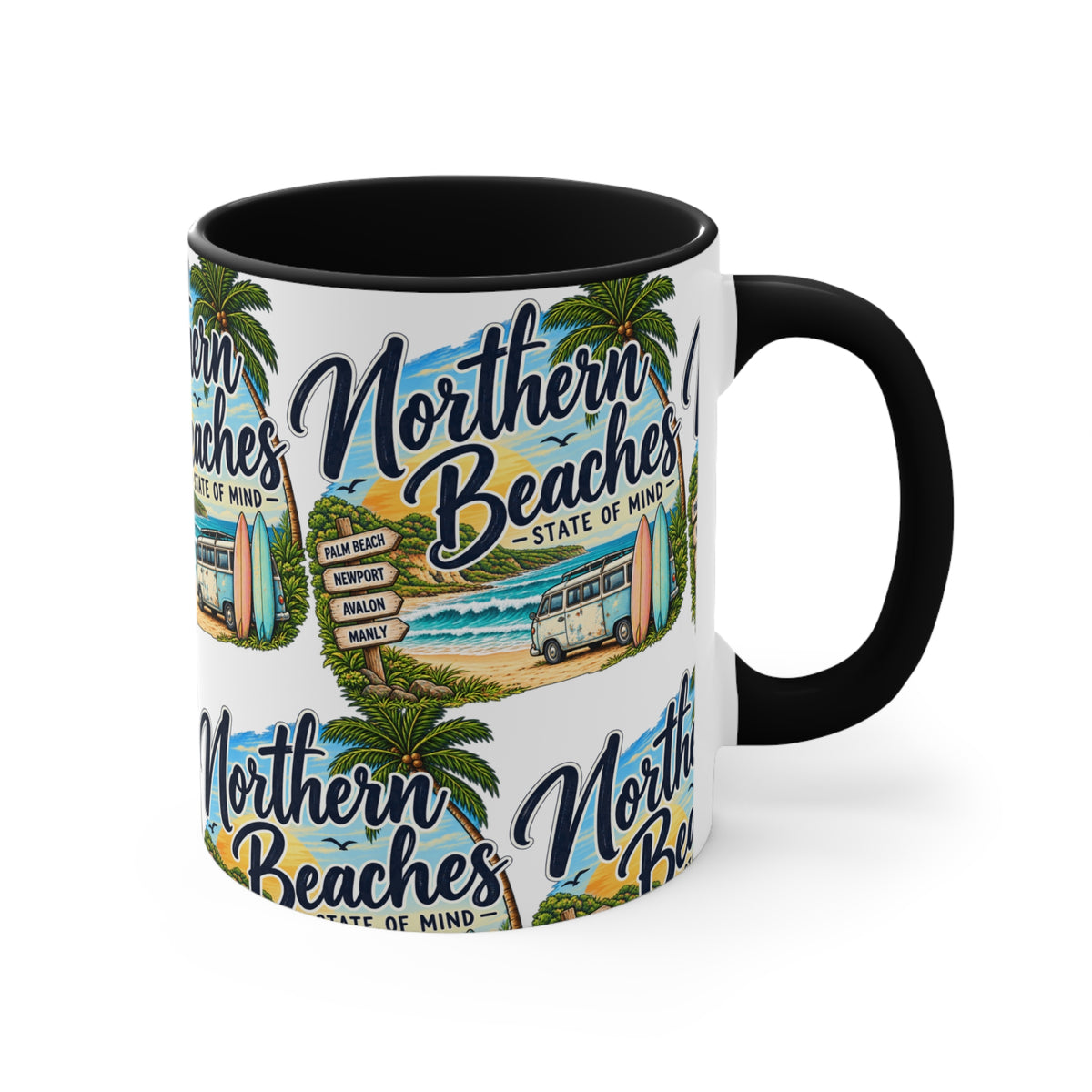 Northern Beaches Mug | Sydney Beach Gift | Palm Beach Avalon Manly Coastal Coffee Mug
