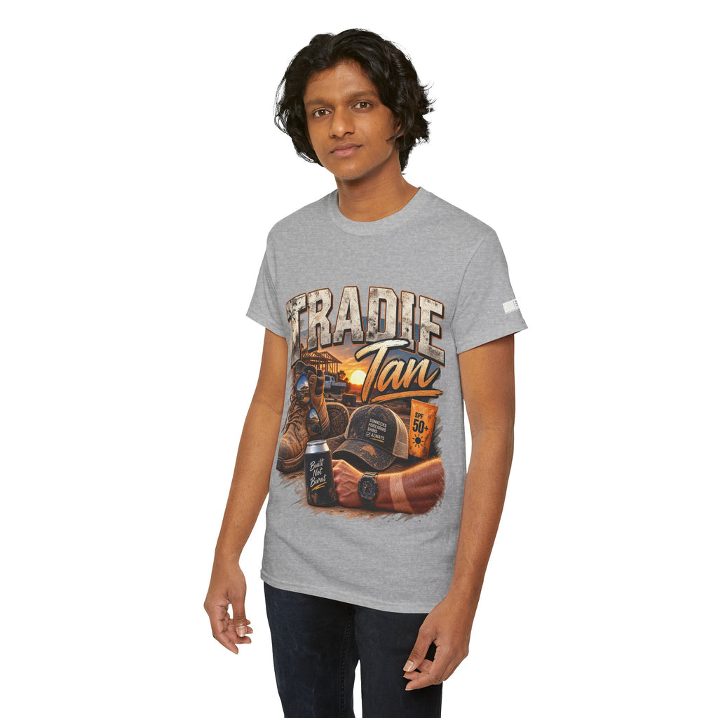 Tradie Tan T-Shirt | Funny Aussie Tradie Gift | Construction Worker Tee