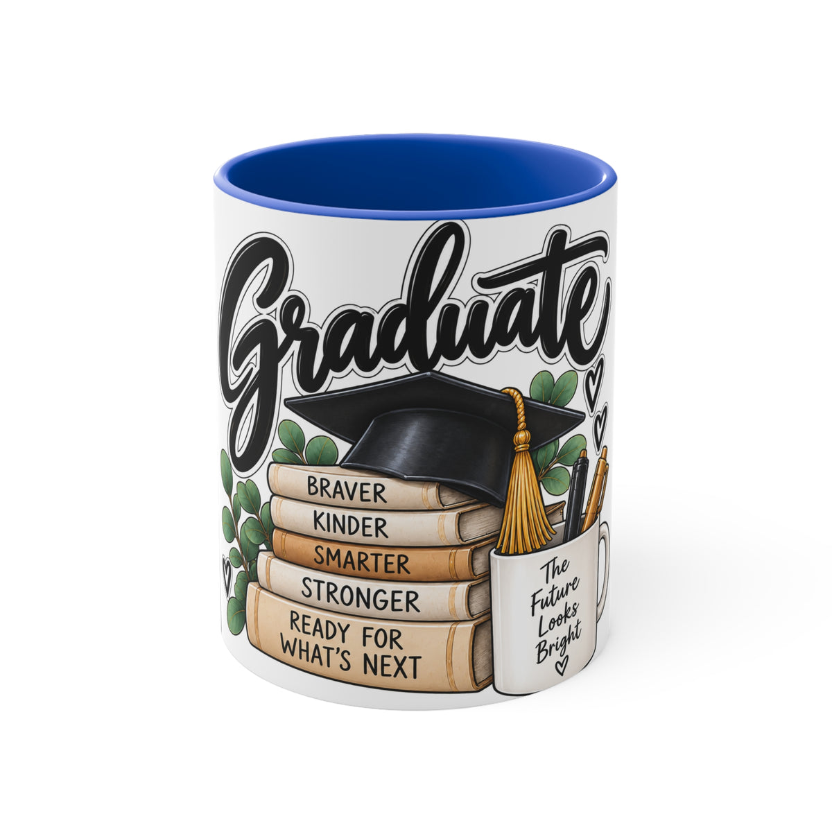 Graduate Mug | Graduation Gift | The Future Looks Bright Coffee Mug | Gift for Graduate