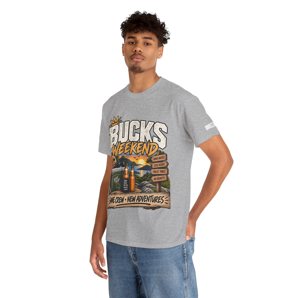 Bucks Weekend T-Shirt | Bucks Party Shirt | Australian Bucks Night Boys Trip Tee
