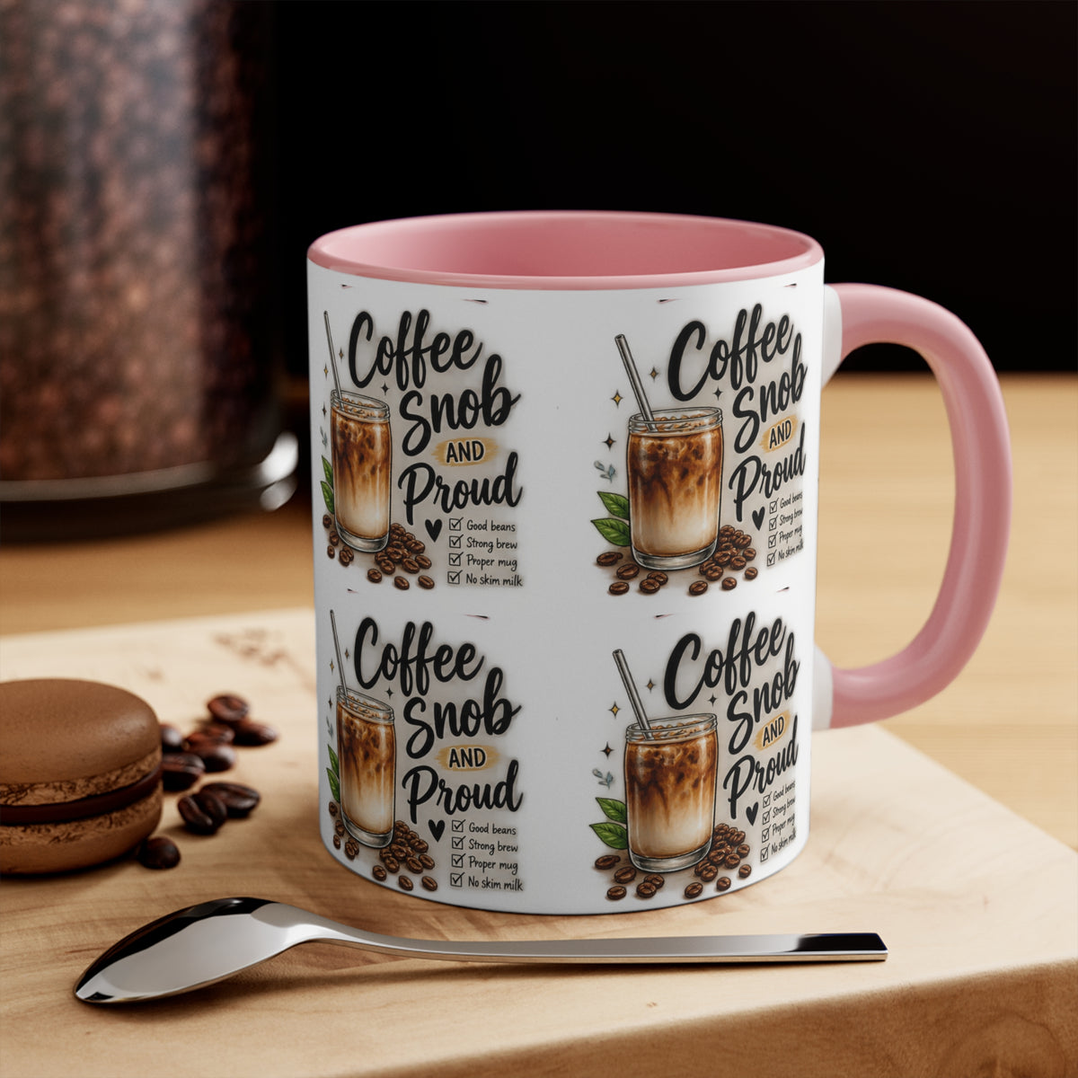 Coffee Snob Mug | Funny Coffee Lover Gift | Coffee Snob and Proud 325mL Accent Mug