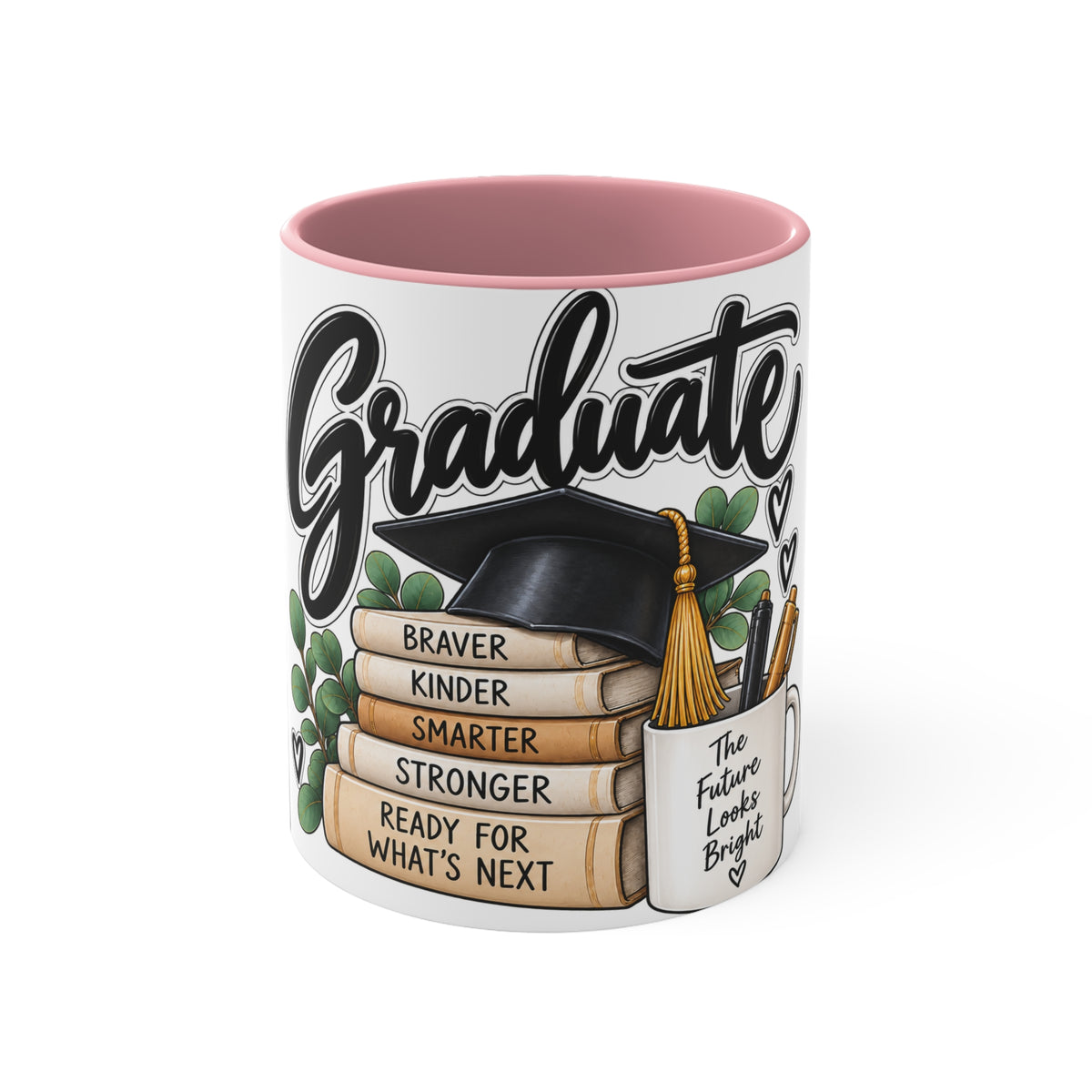 Graduate Mug | Graduation Gift | The Future Looks Bright Coffee Mug | Gift for Graduate