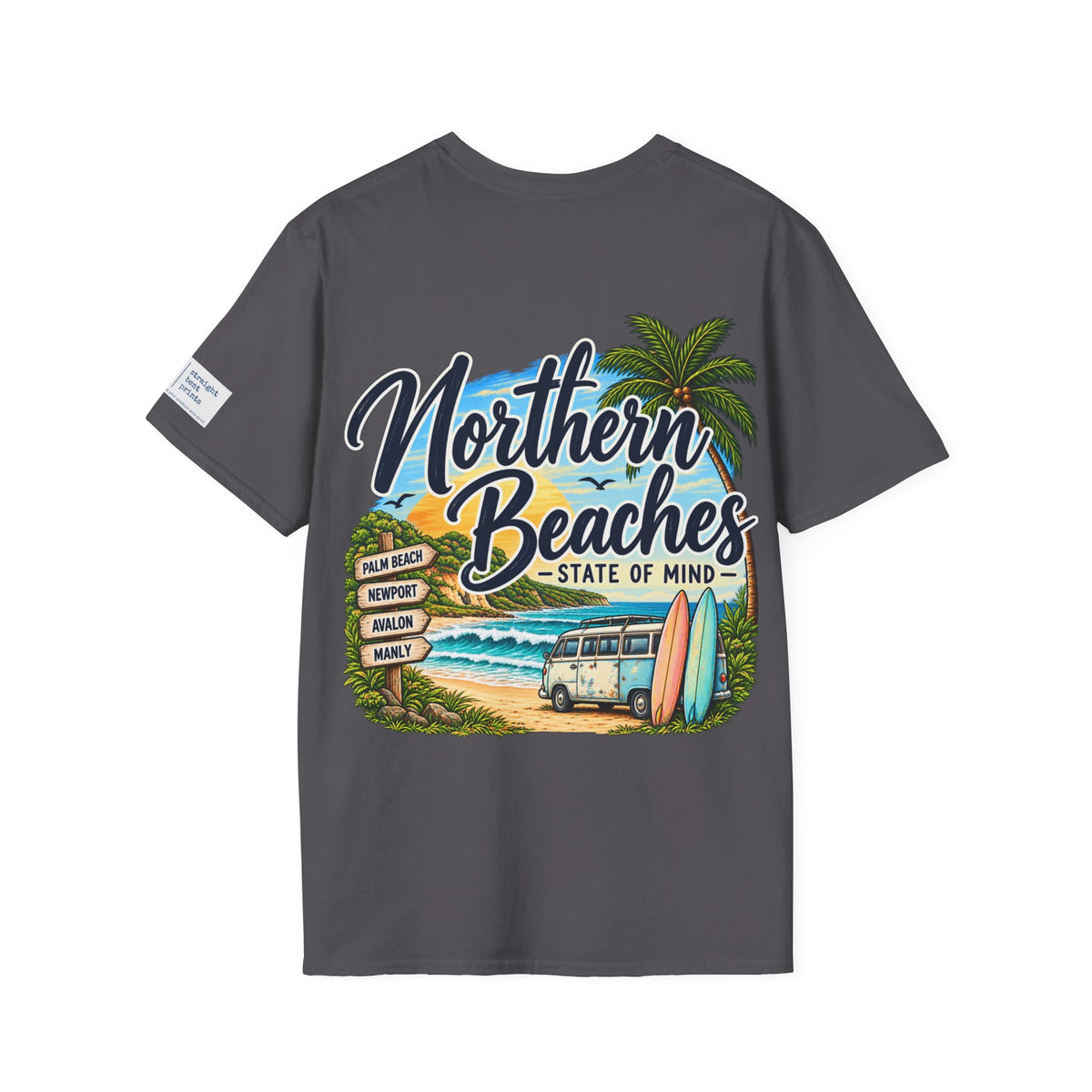 Northern Beaches T-Shirt | Sydney Beach Gift | Palm Beach Avalon Manly Coastal Tee