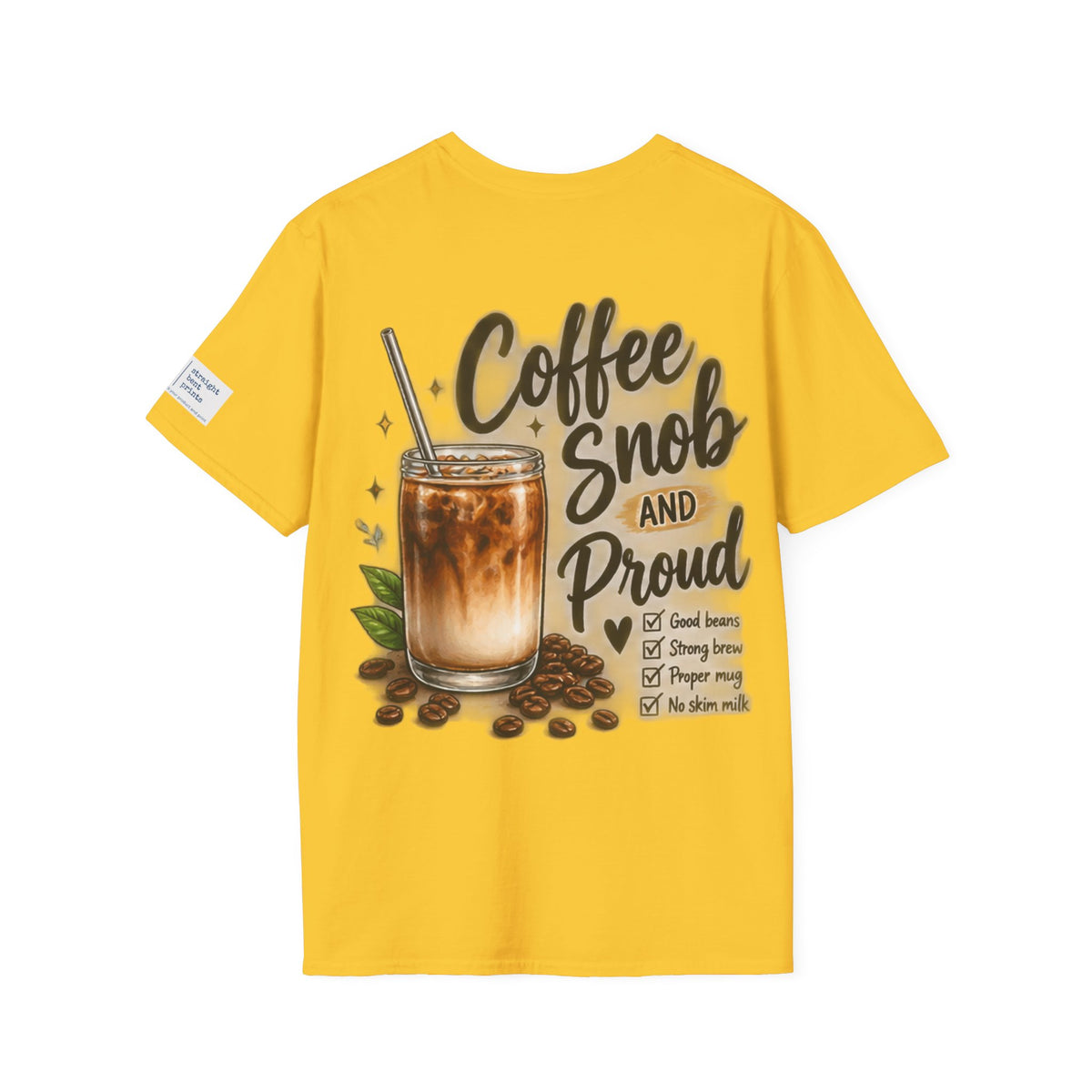 Coffee Snob T-Shirt | Funny Coffee Lover Gift | Coffee Snob Tee for Caffeine Lovers
