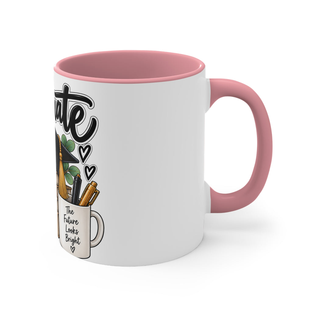 Graduate Mug | Graduation Gift | The Future Looks Bright Coffee Mug | Gift for Graduate