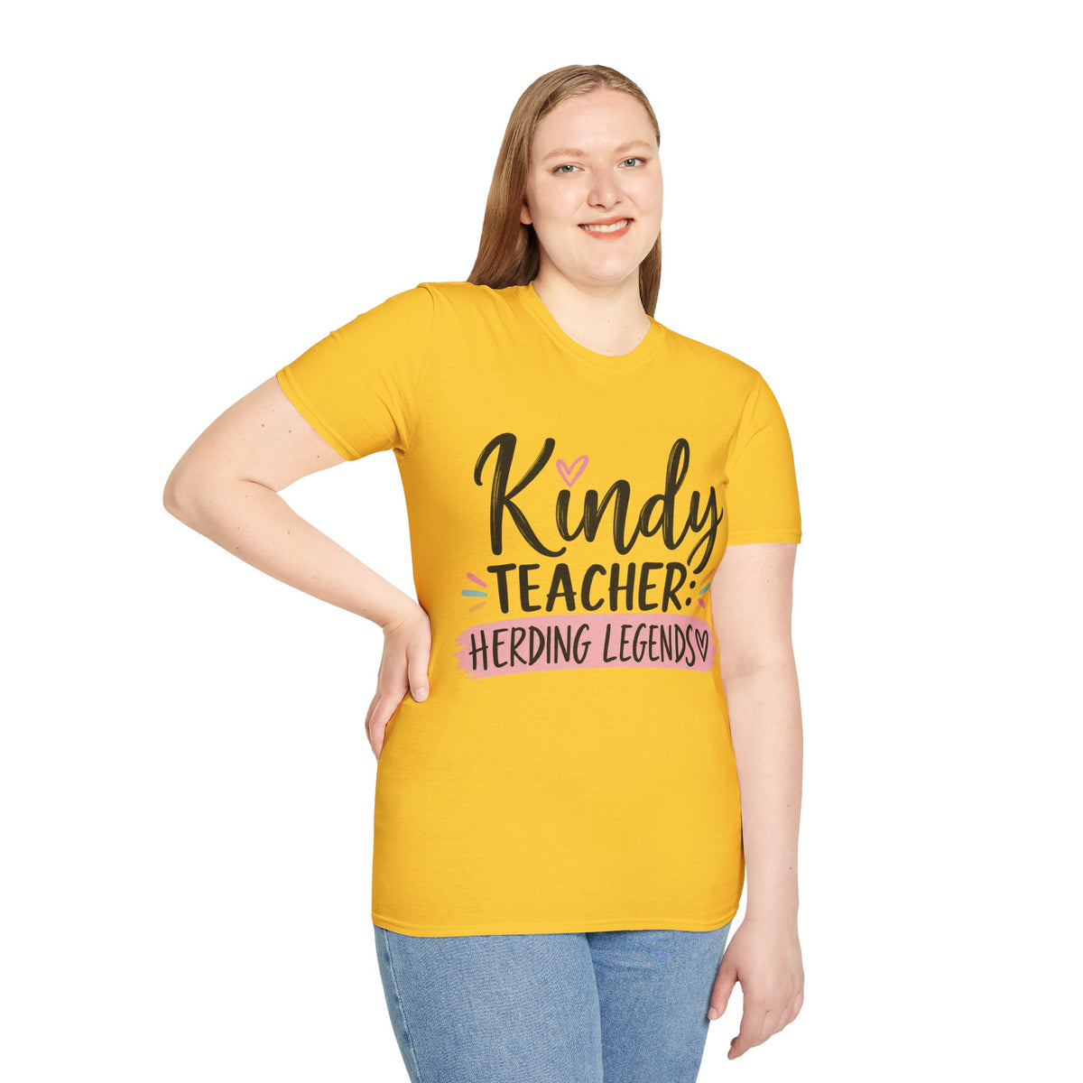 Kindy Teacher T-Shirt | Herding Legends Teacher Tee | Funny Early Childhood Educator Gift