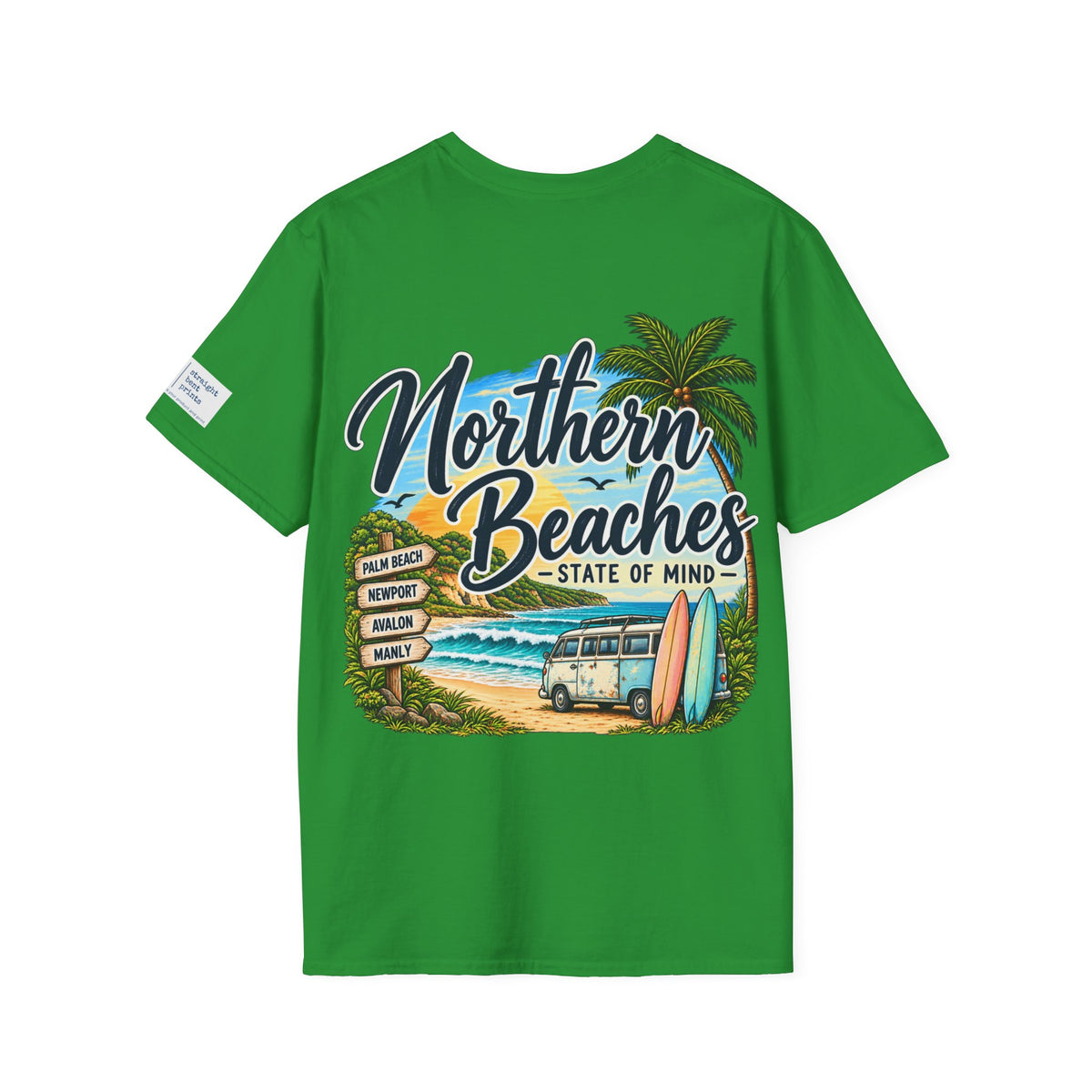 Northern Beaches T-Shirt | Sydney Beach Gift | Palm Beach Avalon Manly Coastal Tee