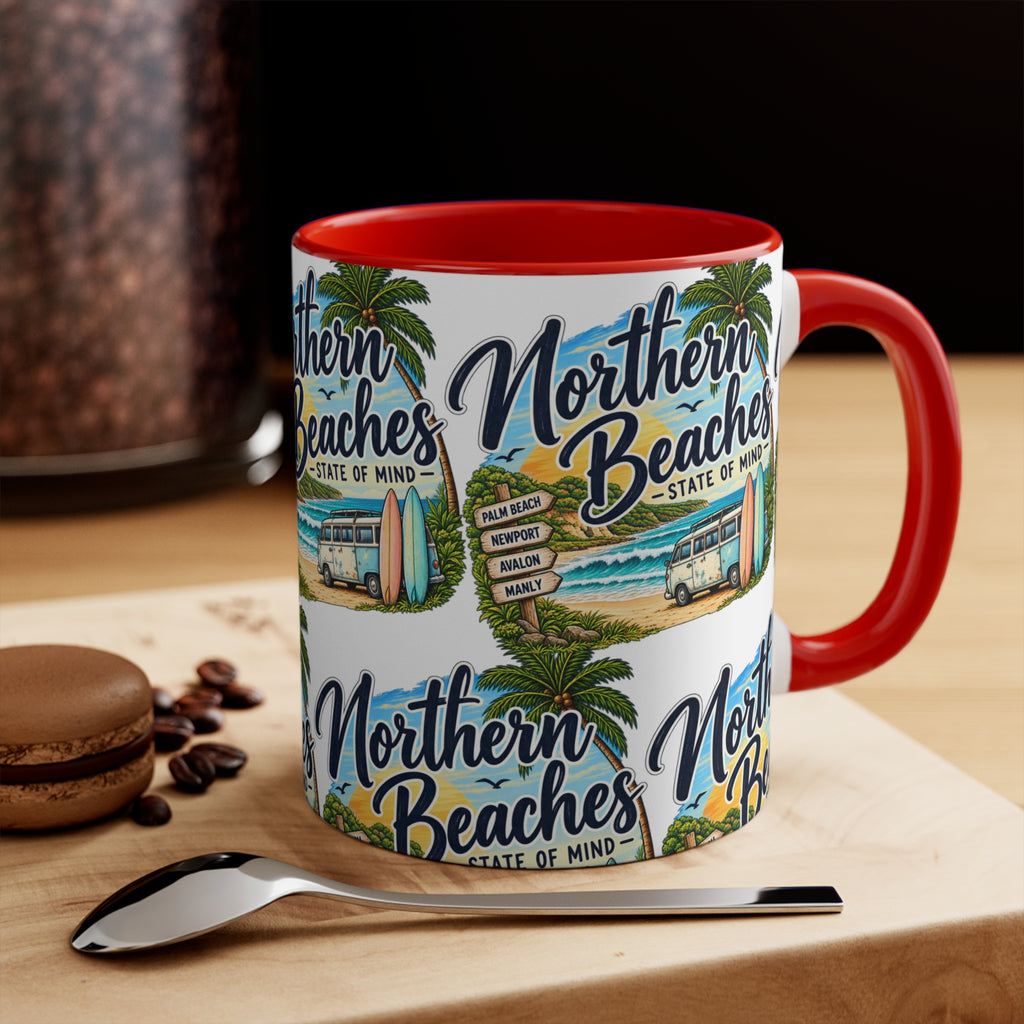 Northern Beaches Mug | Sydney Beach Gift | Palm Beach Avalon Manly Coastal Coffee Mug