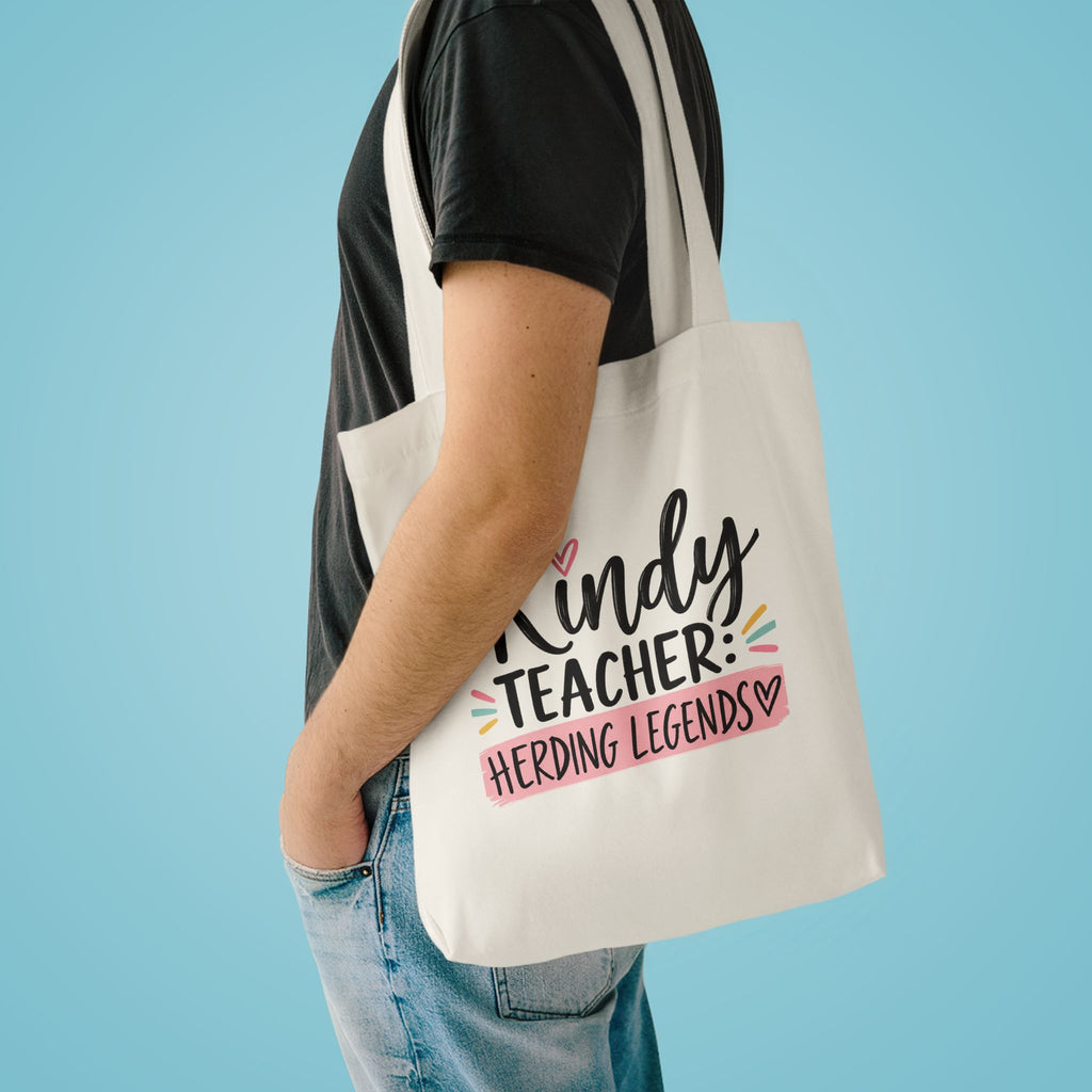 Kindy Teacher Tote Bag | Herding Legends Teacher Gift | Kindergarten & Early Childhood Educator Bag