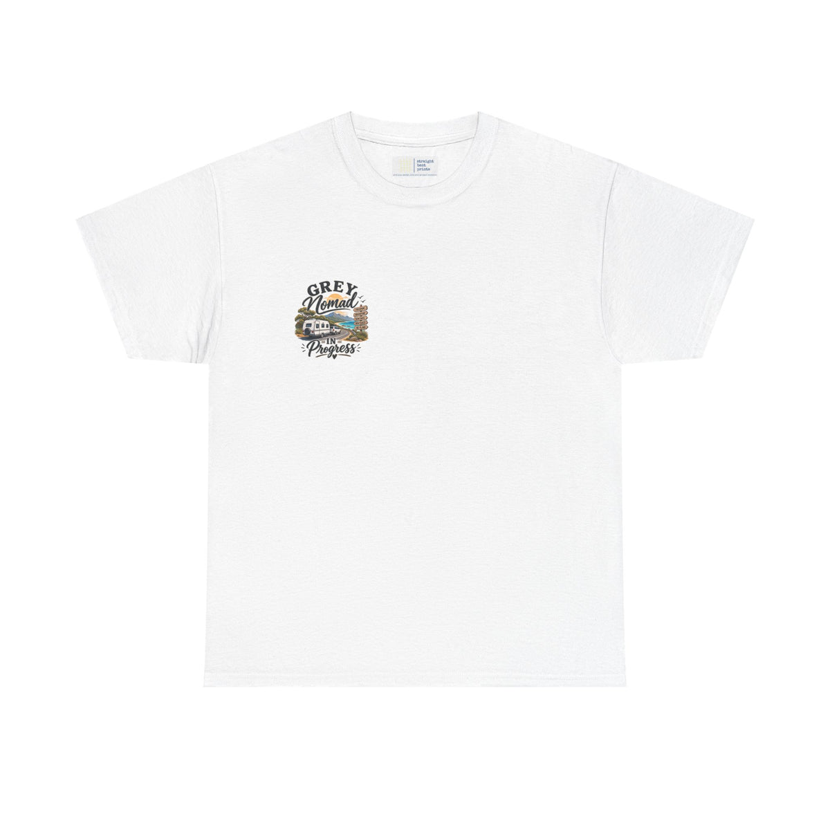 Grey Nomad T-Shirt | Caravan Lover Gift | Australian Road Trip & Retirement Travel Tee