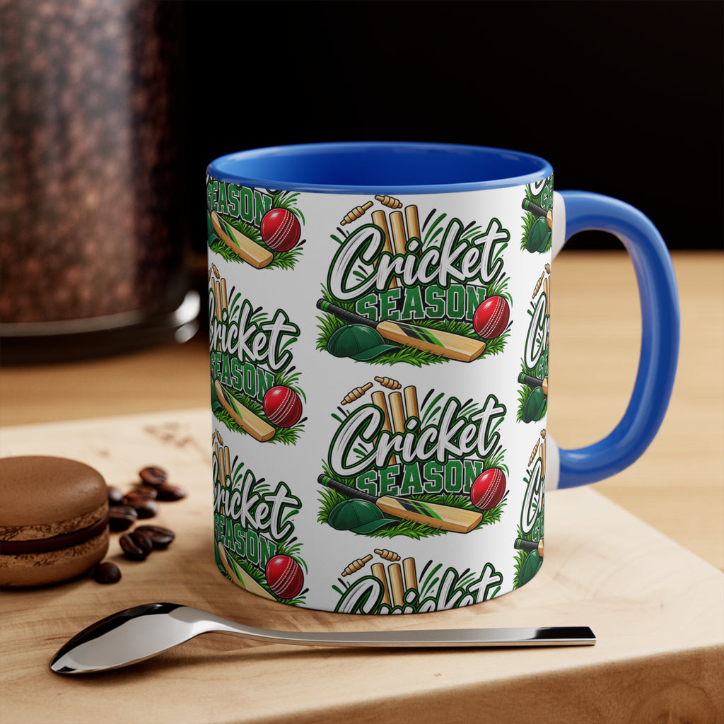 Cricket Season Mug | Cricket Lover Gift | Australian Cricket Gift for Players, Mums, Dads & Fans