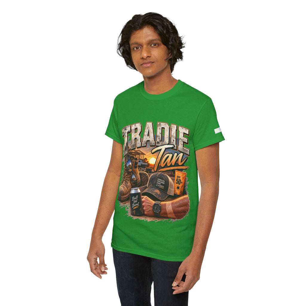 Tradie Tan T-Shirt | Funny Aussie Tradie Gift | Construction Worker Tee