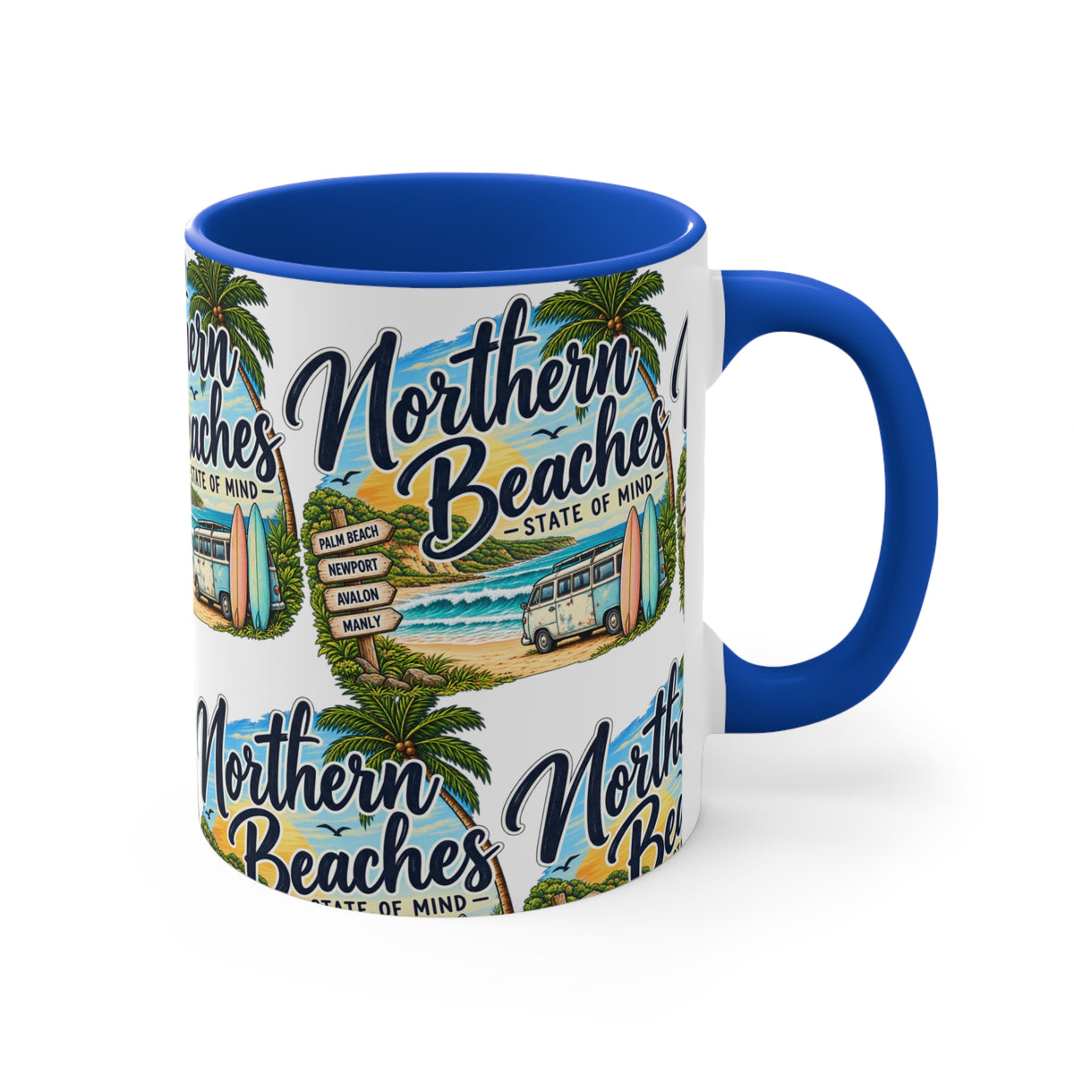 Northern Beaches Mug | Sydney Beach Gift | Palm Beach Avalon Manly Coastal Coffee Mug