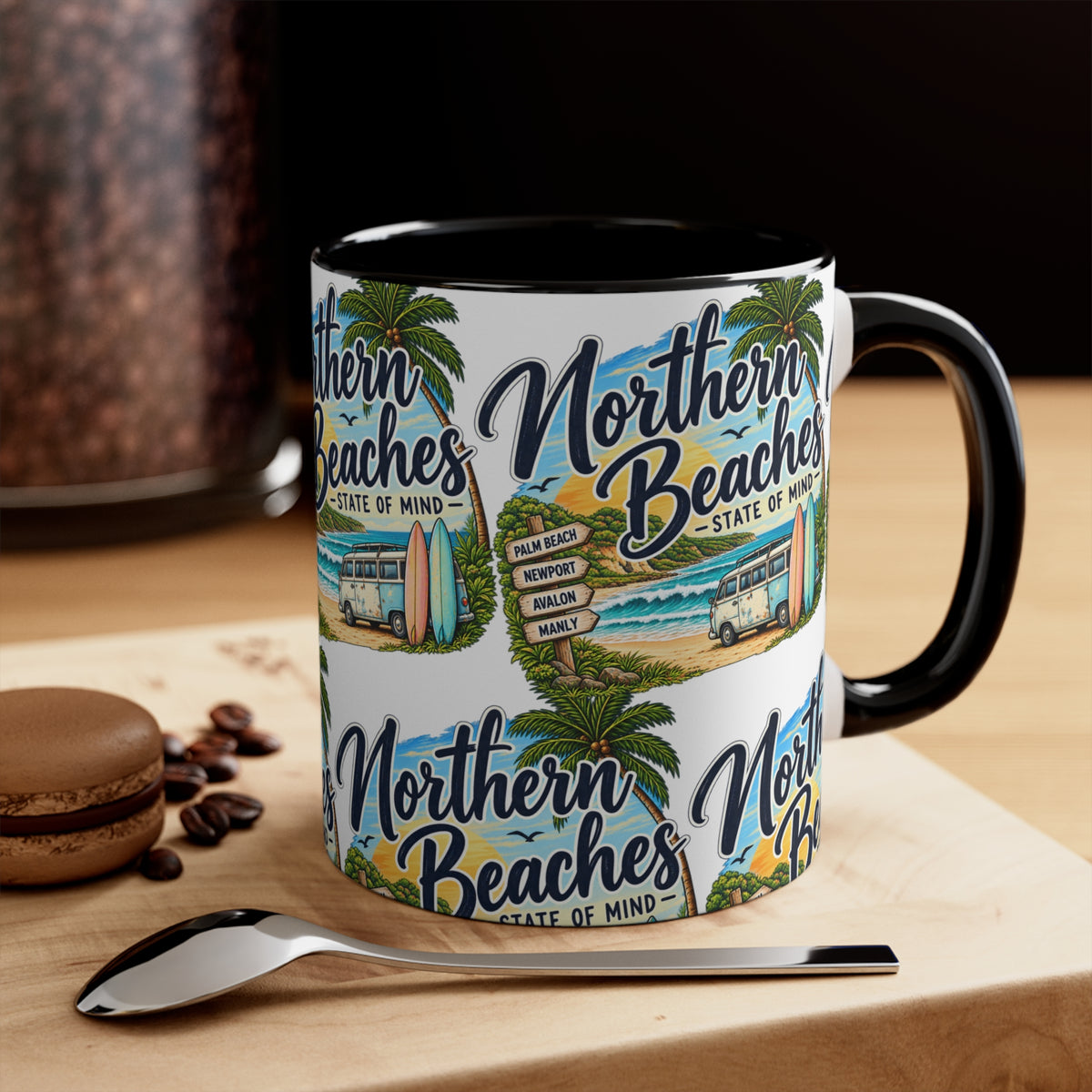 Northern Beaches Mug | Sydney Beach Gift | Palm Beach Avalon Manly Coastal Coffee Mug
