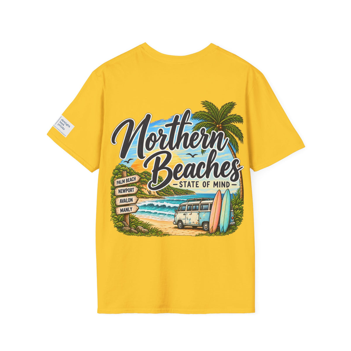 Northern Beaches T-Shirt | Sydney Beach Gift | Palm Beach Avalon Manly Coastal Tee
