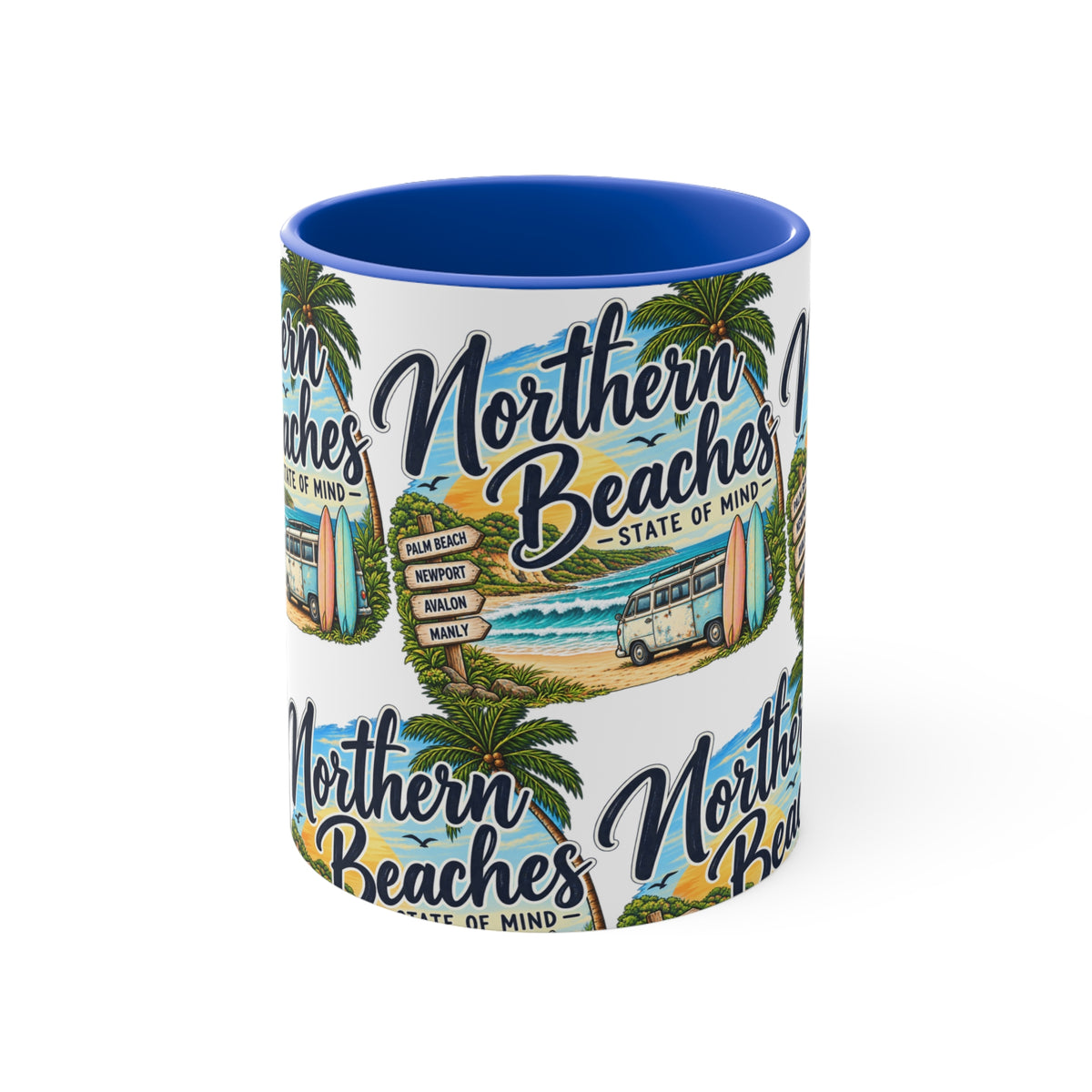 Northern Beaches Mug | Sydney Beach Gift | Palm Beach Avalon Manly Coastal Coffee Mug