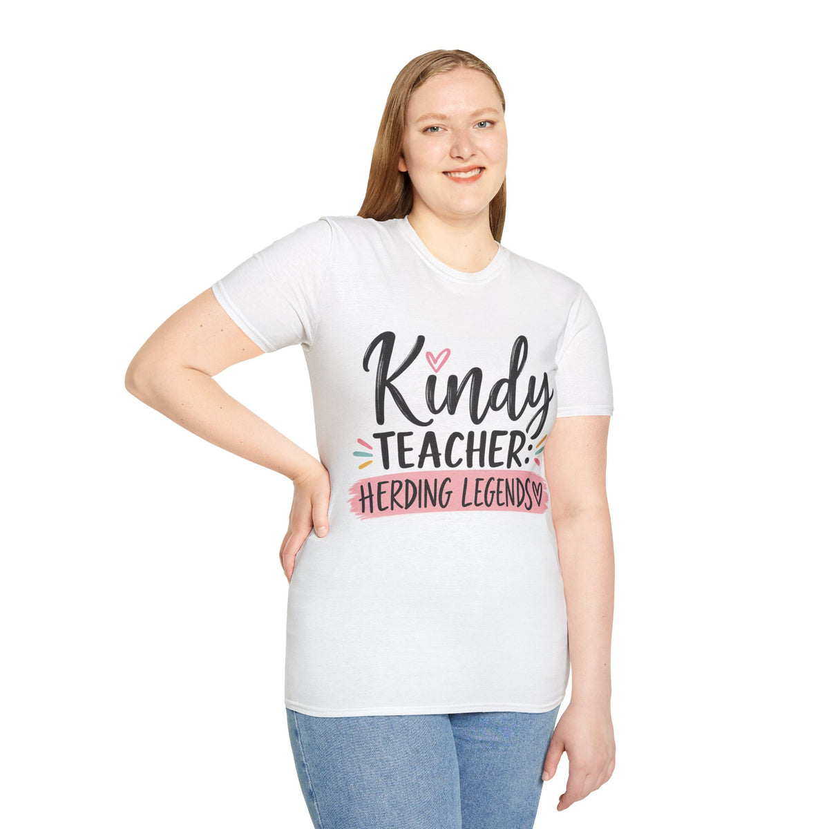 Kindy Teacher T-Shirt | Herding Legends Teacher Tee | Funny Early Childhood Educator Gift