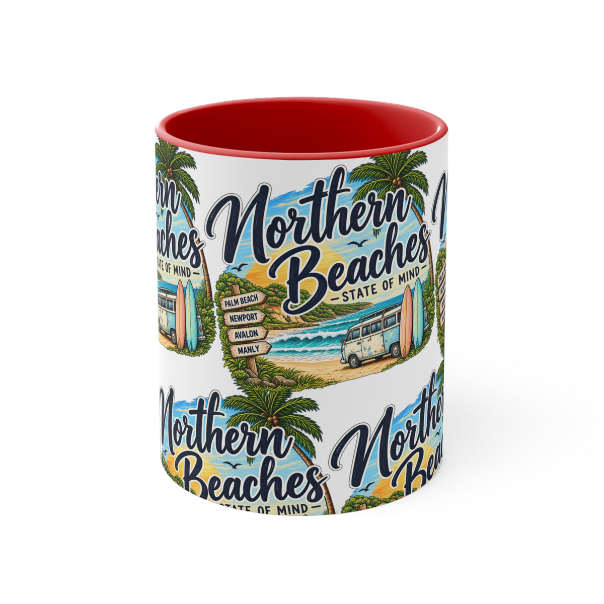 Northern Beaches Mug | Sydney Beach Gift | Palm Beach Avalon Manly Coastal Coffee Mug