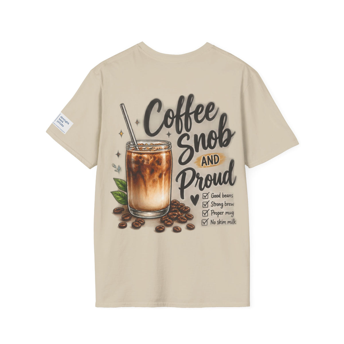 Coffee Snob T-Shirt | Funny Coffee Lover Gift | Coffee Snob Tee for Caffeine Lovers