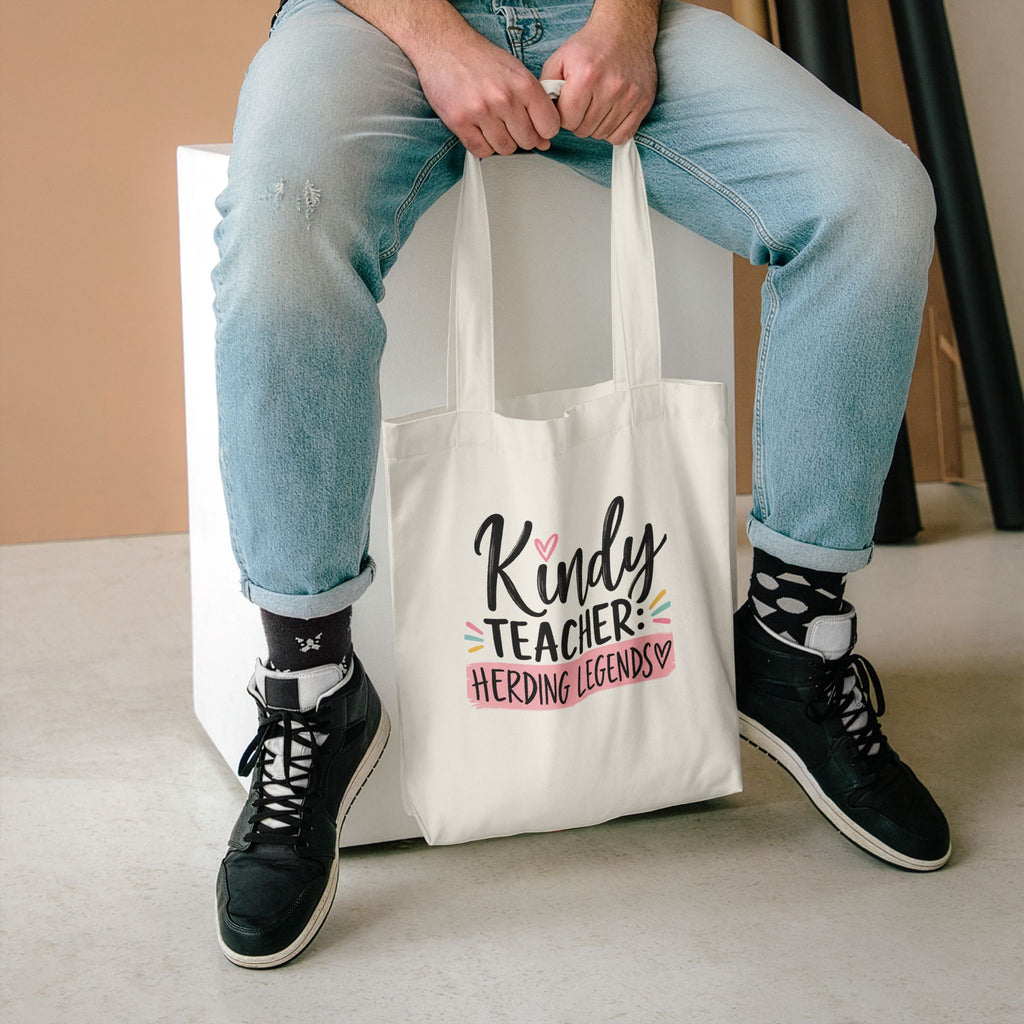 Kindy Teacher Tote Bag | Herding Legends Teacher Gift | Kindergarten & Early Childhood Educator Bag