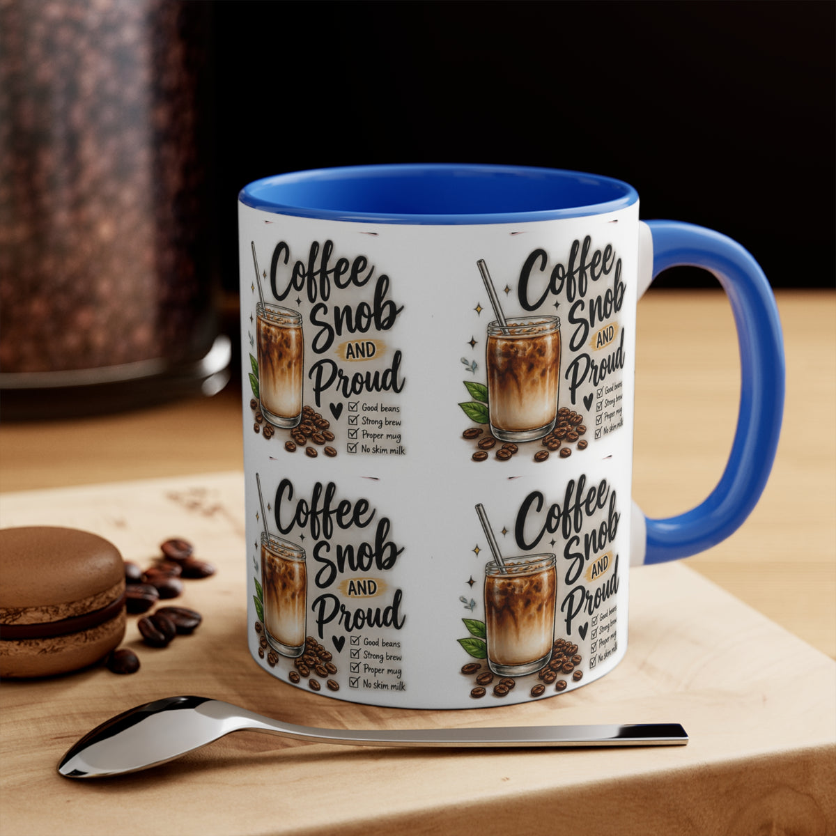 Coffee Snob Mug | Funny Coffee Lover Gift | Coffee Snob and Proud 325mL Accent Mug