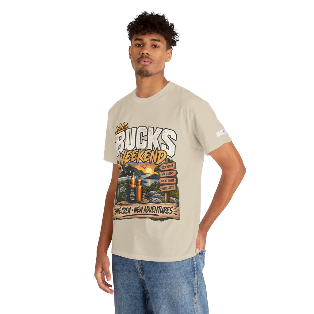 Bucks Weekend T-Shirt | Bucks Party Shirt | Australian Bucks Night Boys Trip Tee
