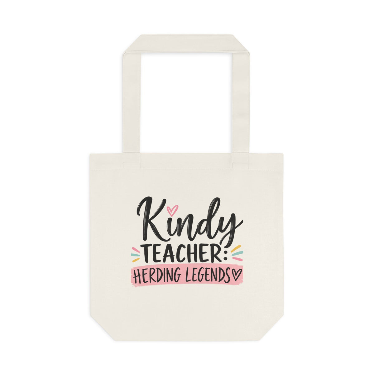 Kindy Teacher Tote Bag | Herding Legends Teacher Gift | Kindergarten & Early Childhood Educator Bag