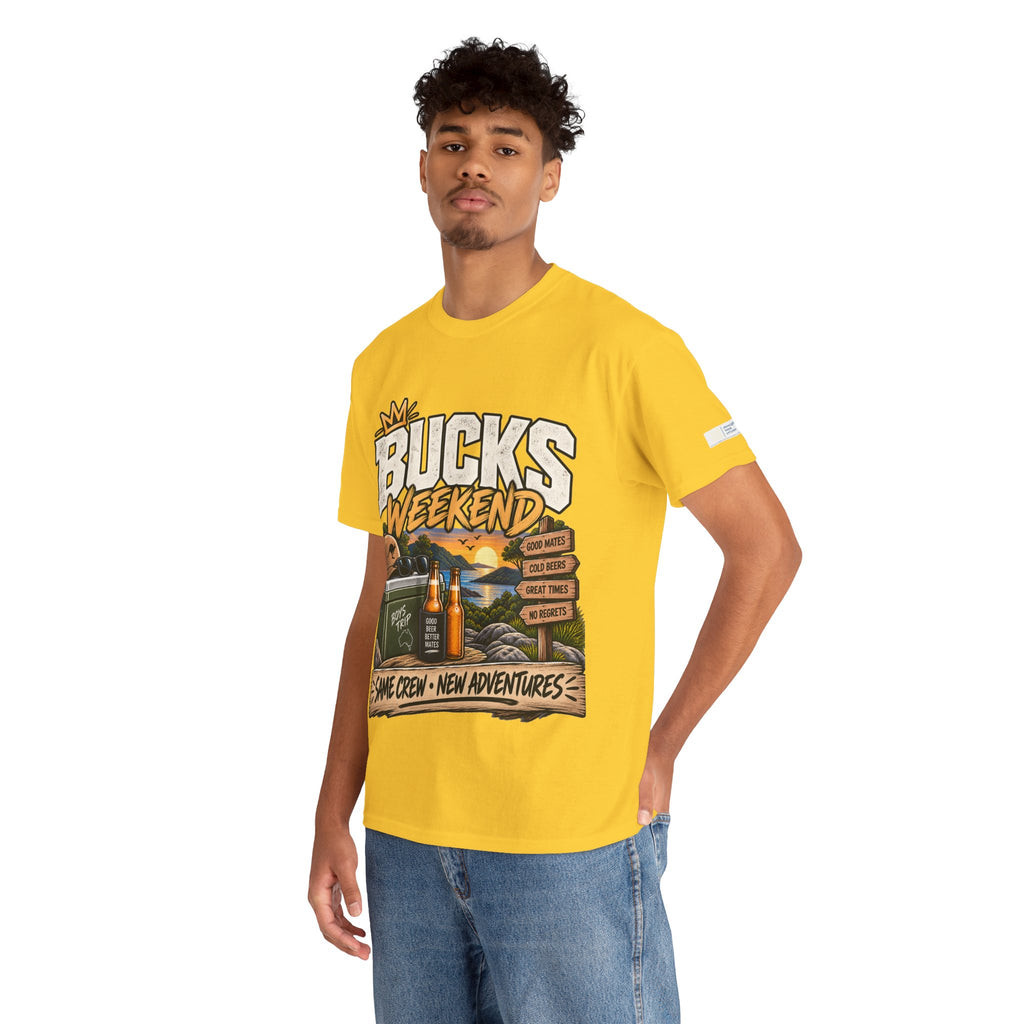 Bucks Weekend T-Shirt | Bucks Party Shirt | Australian Bucks Night Boys Trip Tee
