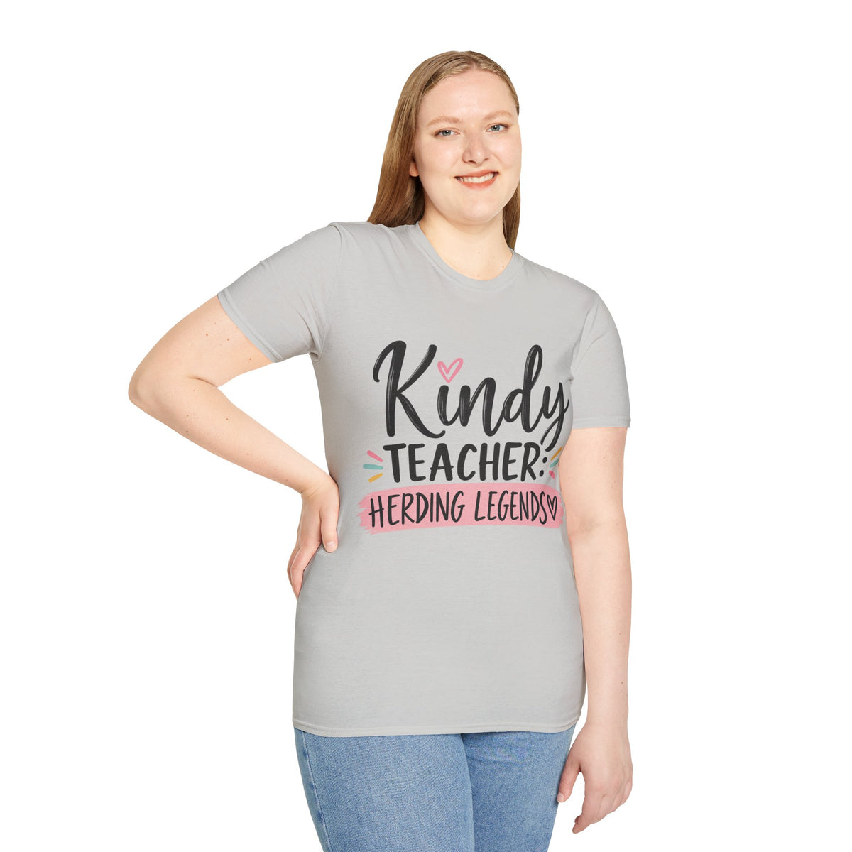 Kindy Teacher T-Shirt | Herding Legends Teacher Tee | Funny Early Childhood Educator Gift