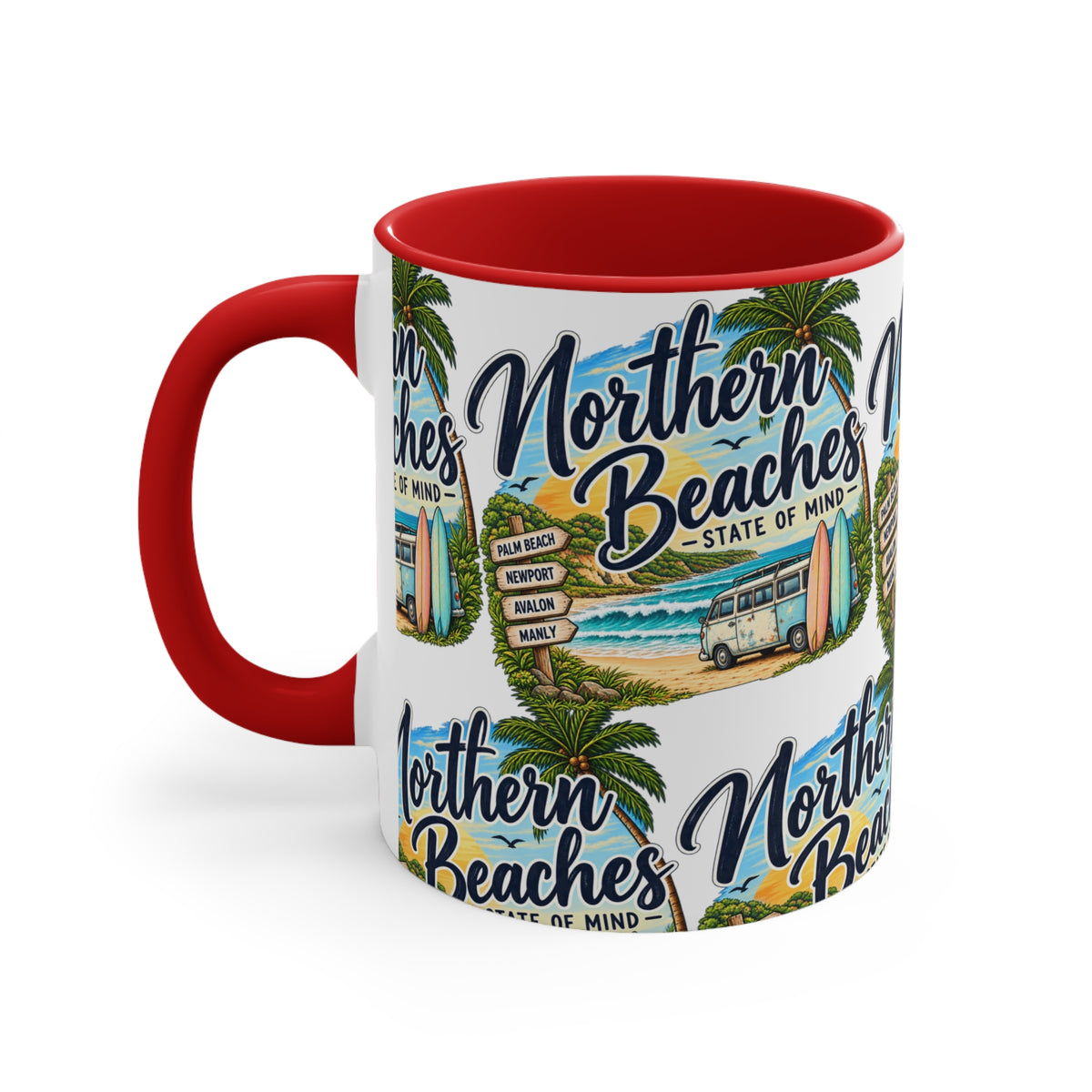 Northern Beaches Mug | Sydney Beach Gift | Palm Beach Avalon Manly Coastal Coffee Mug