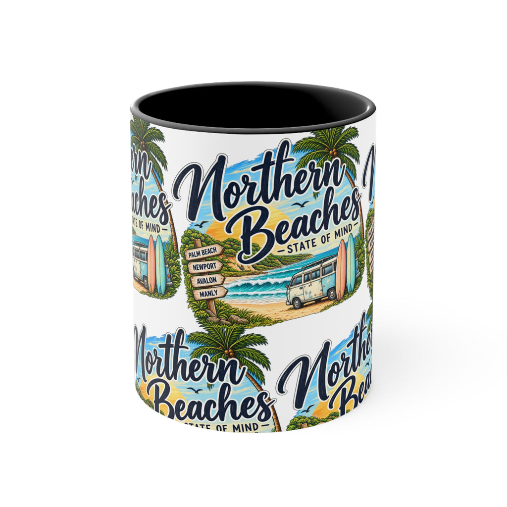 Northern Beaches Mug | Sydney Beach Gift | Palm Beach Avalon Manly Coastal Coffee Mug